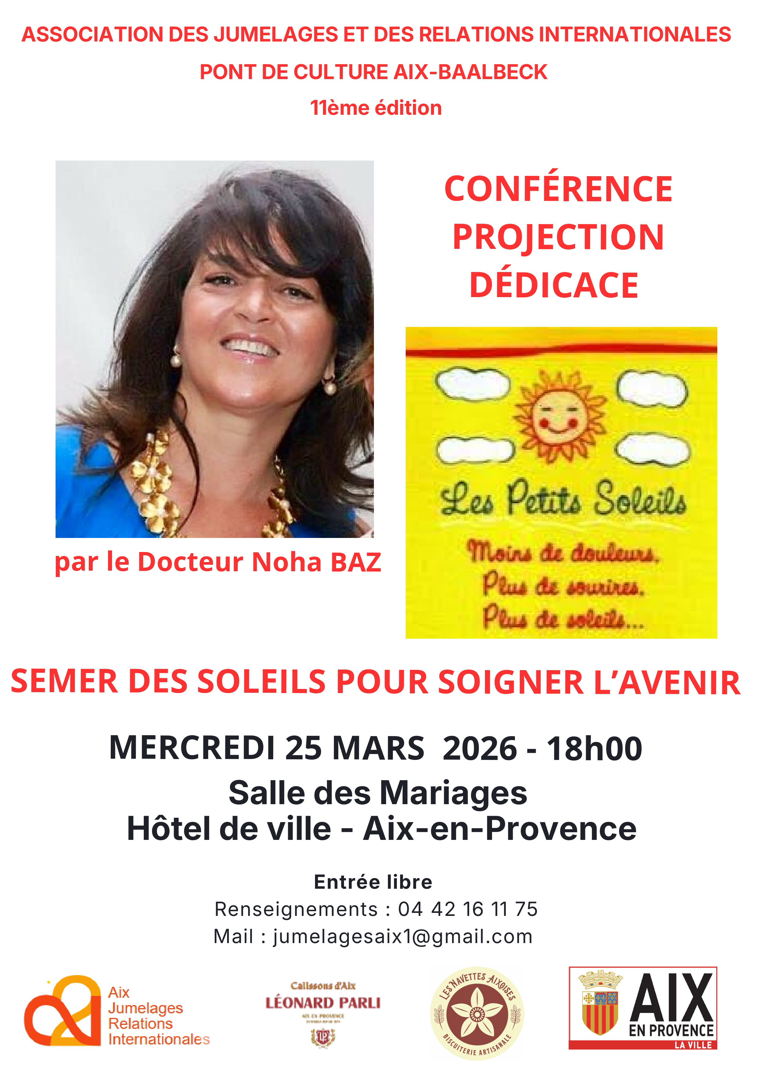 Conf�rence : Pont de Culture Aix-Baalbeck - 11e �dition