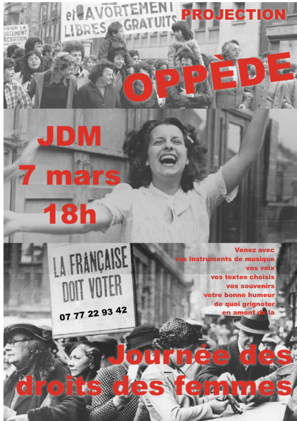 Journ�e des droits des femmes