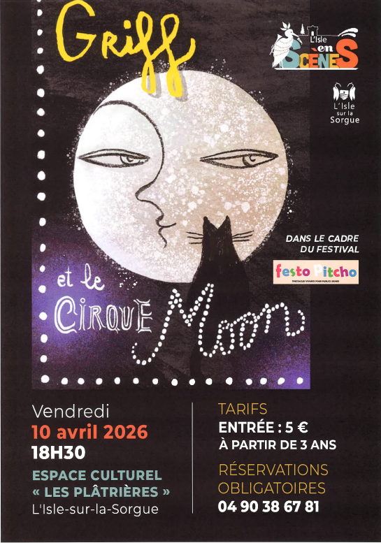 Spectacle Griff et le Cirque Moon