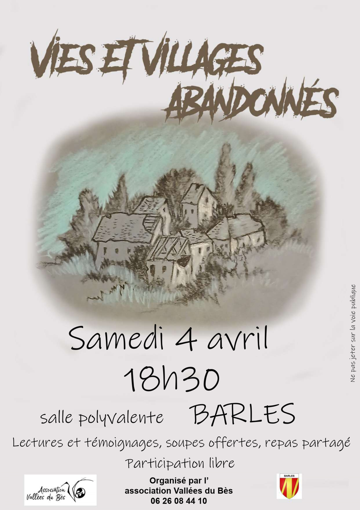 Histoires et contes sur la vie et les villages abandonn�s de la Vall�e du B�s