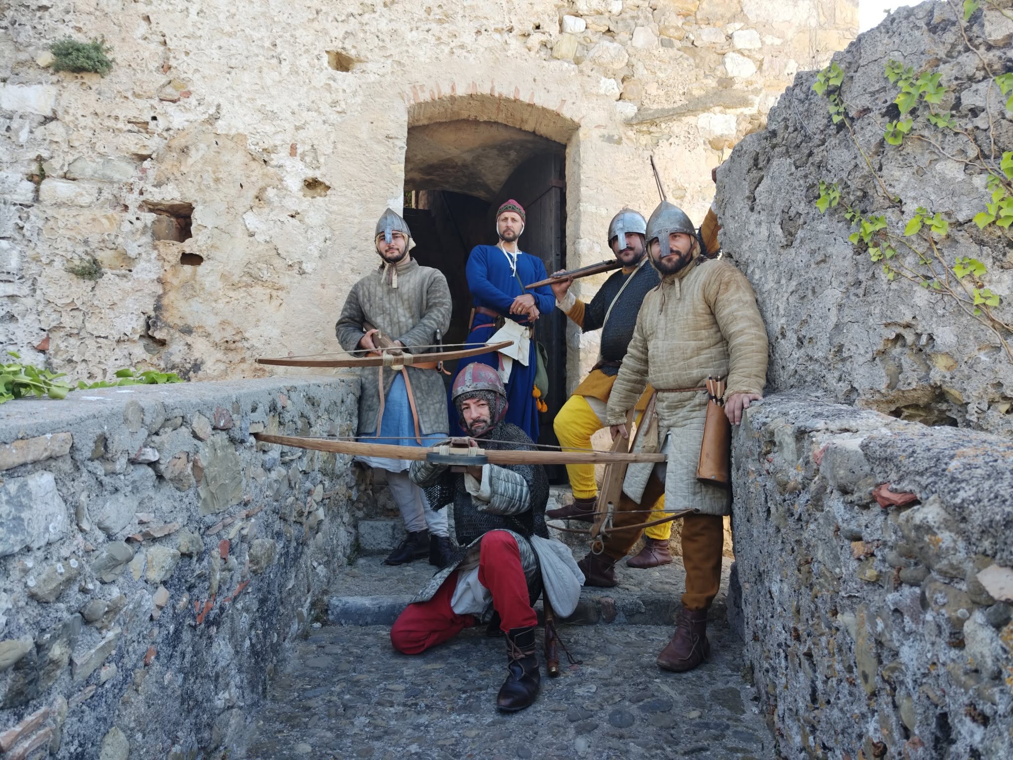 Campement m�di�val � la Forteresse de Mornas
