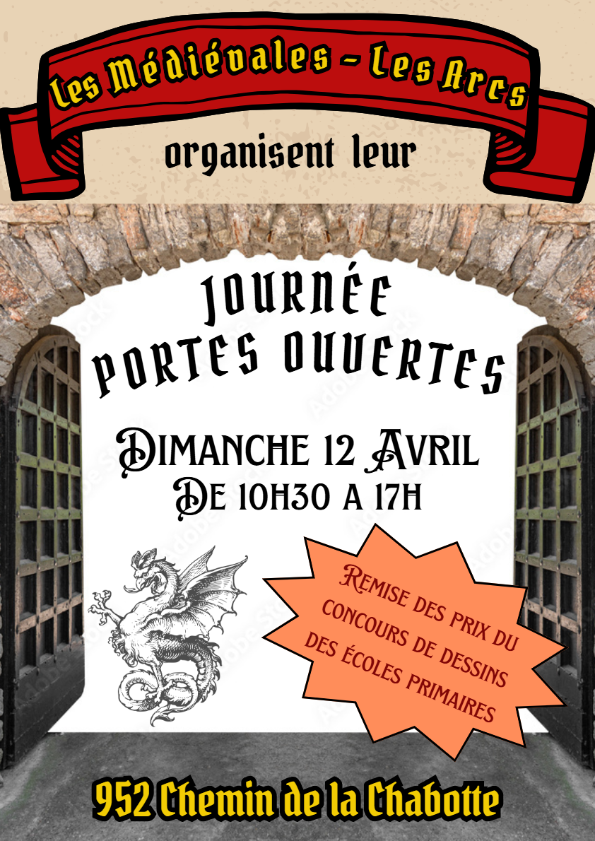 M�dievales des Arcs - journ�e portes ouvertes