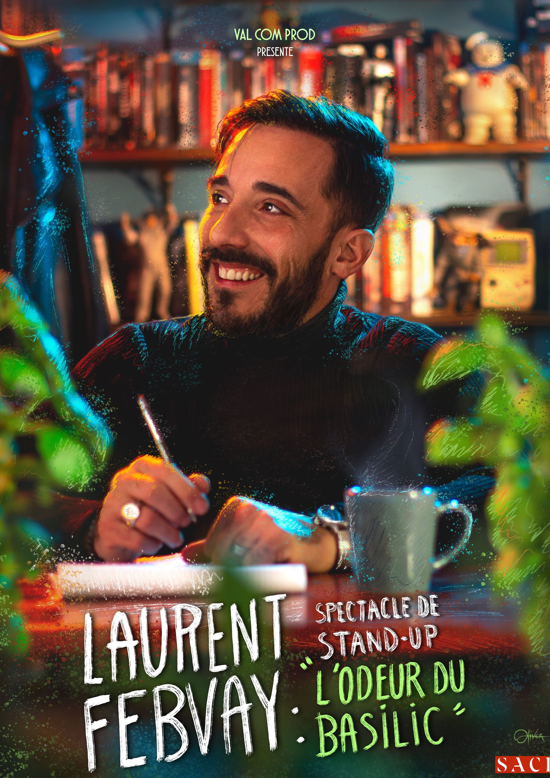 Spectacle : Laurent Febvay - L�odeur du Basilic