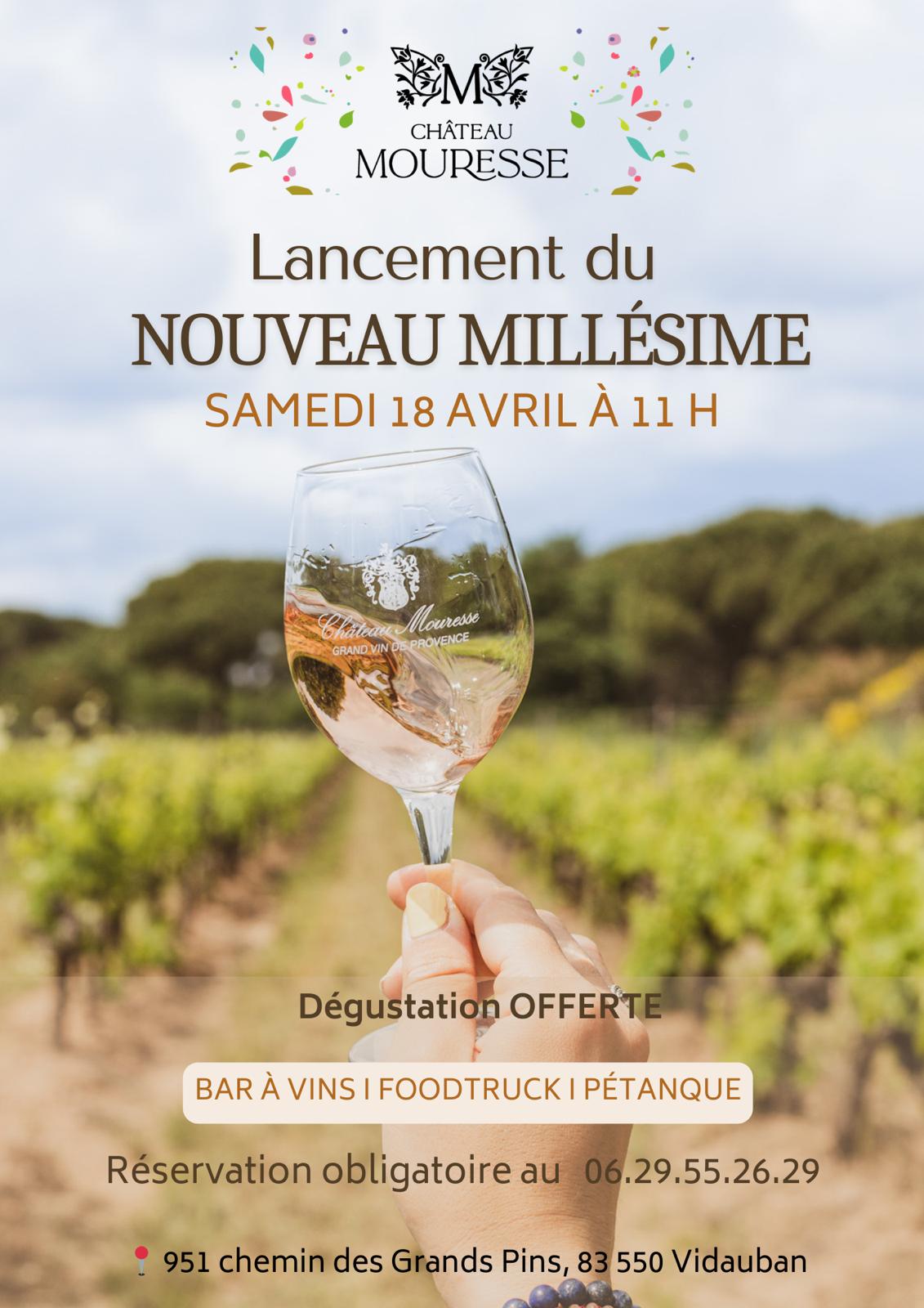 Journ�e du Mill�sime - Domaine de Mouresse