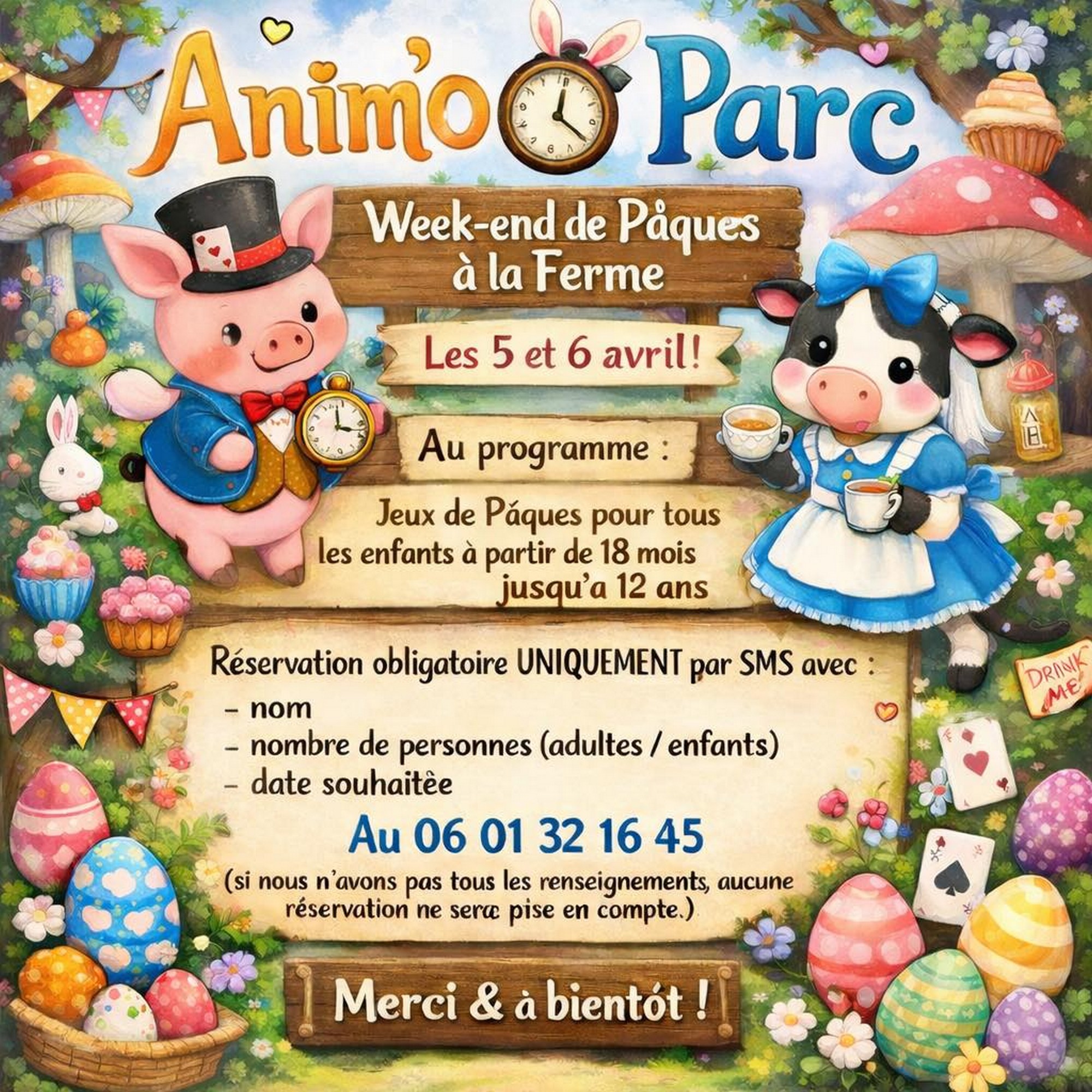 P�ques chez Anim'O Parc