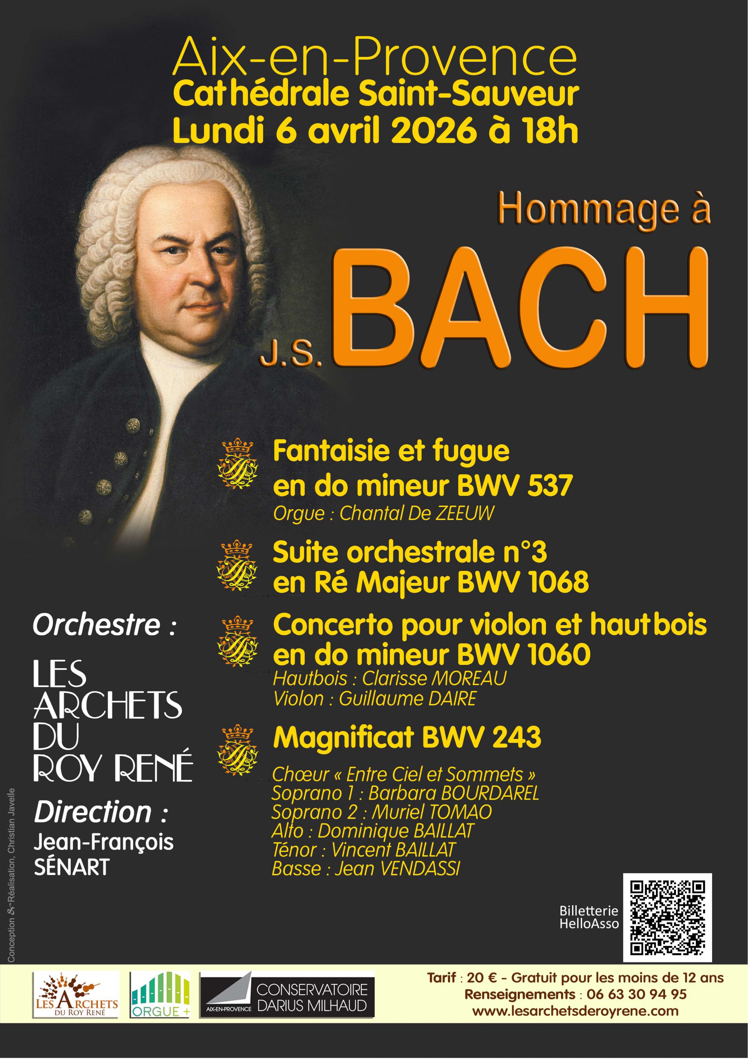 Concert : Hommage � J.S. BACH