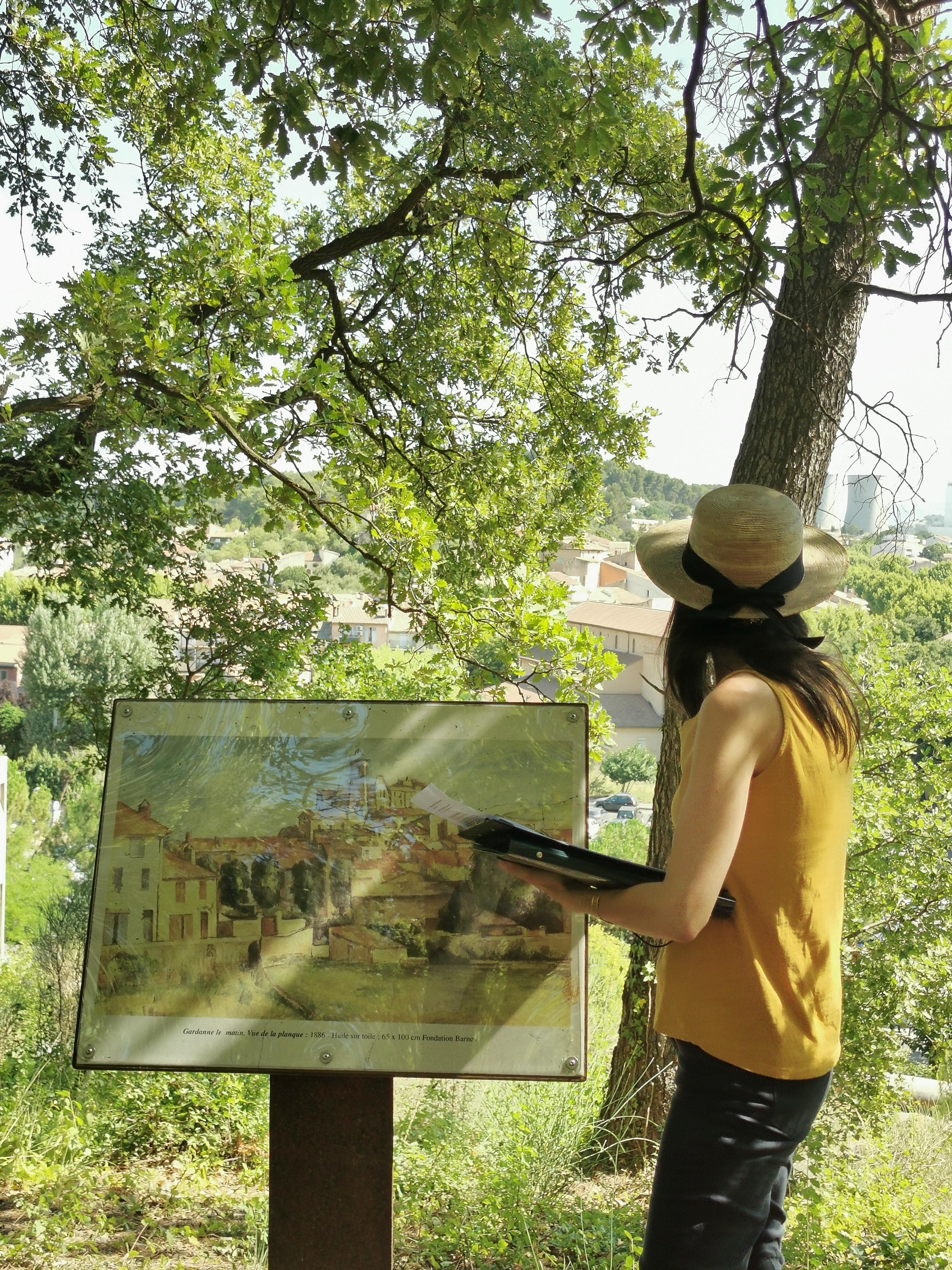 Visite guid�e - Cezanne pour les minots