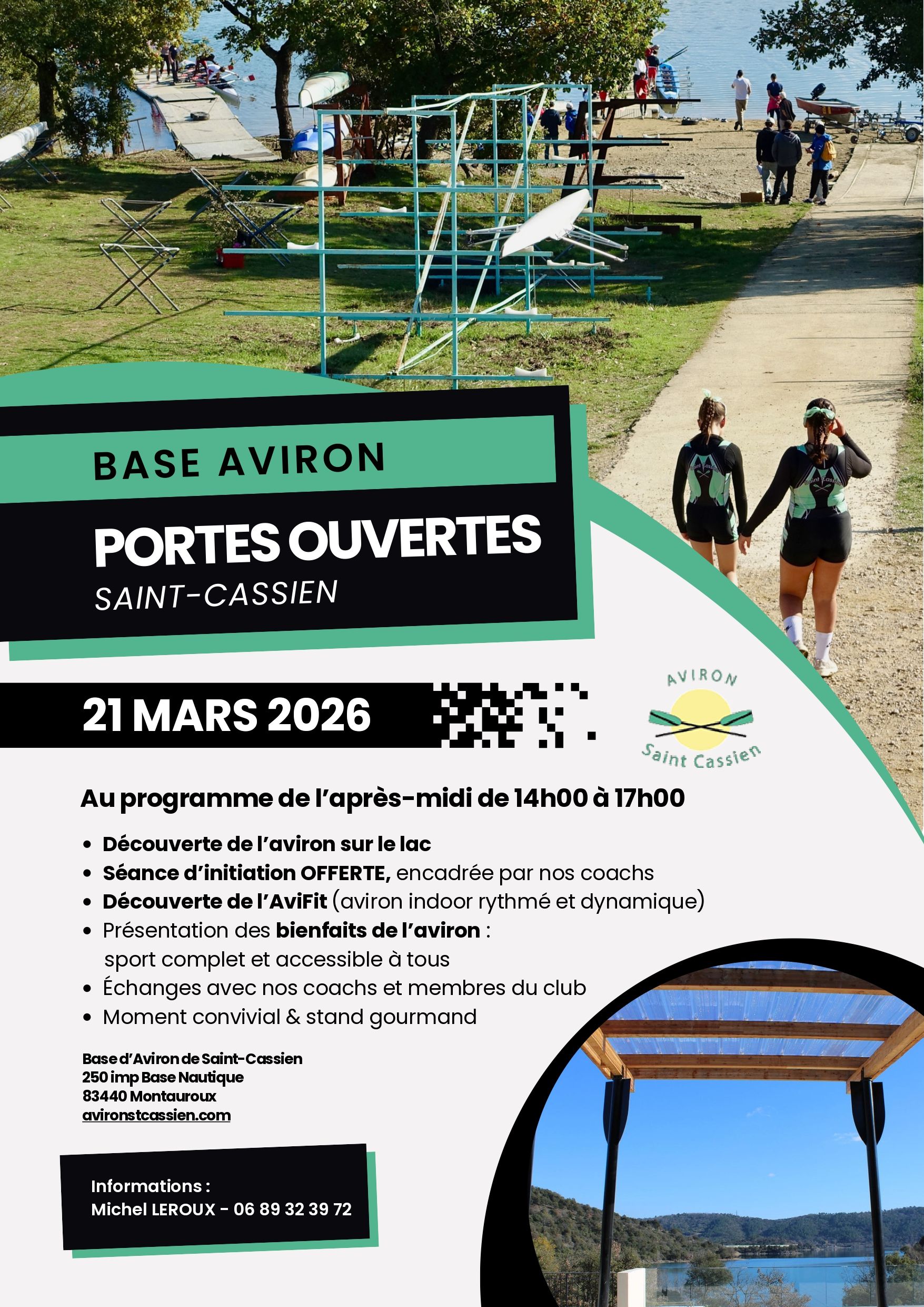Journ�e Portes ouvertes - Base d'aviron