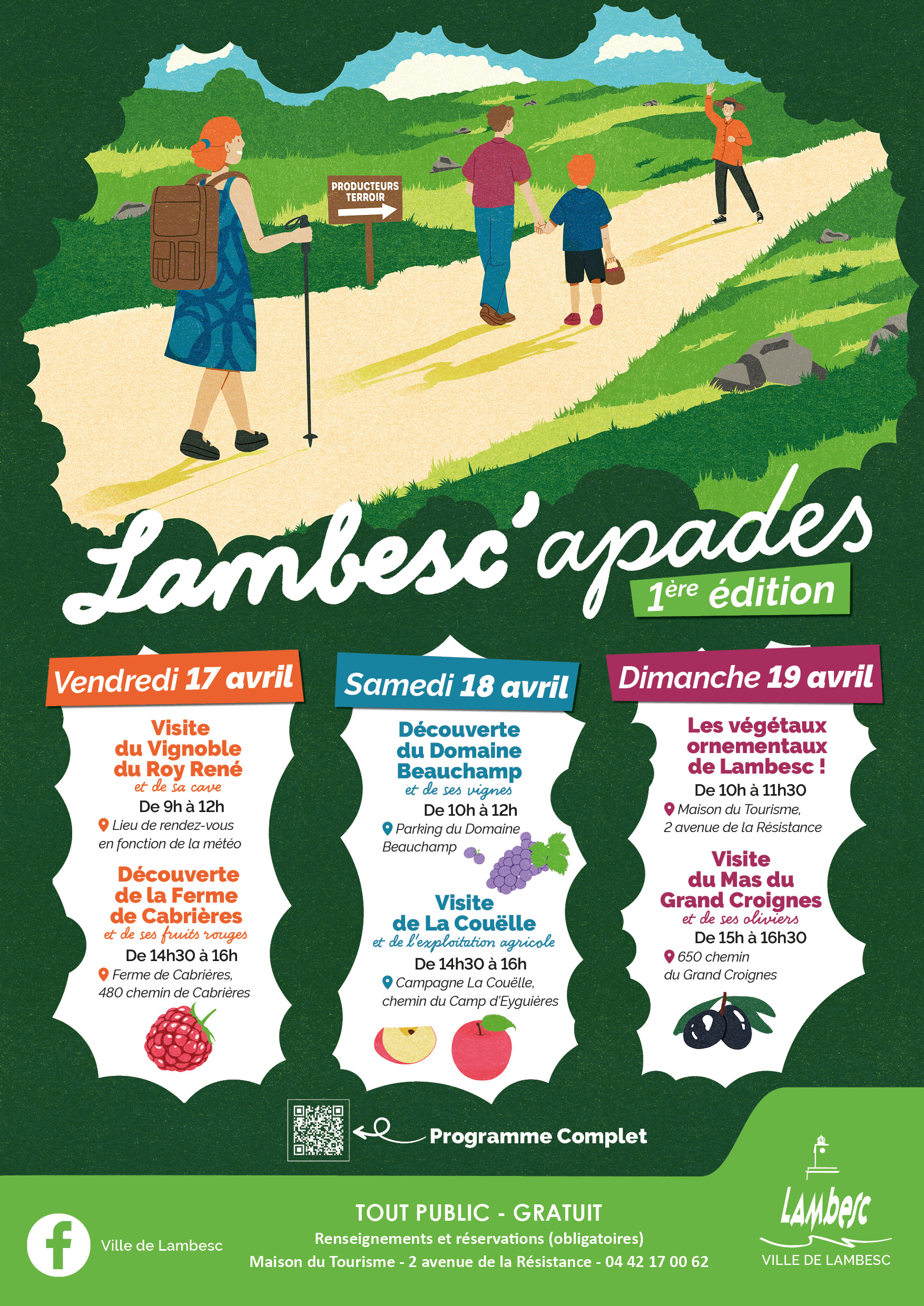 Les Lambesc'apades : visites, terroirs et d�gustations