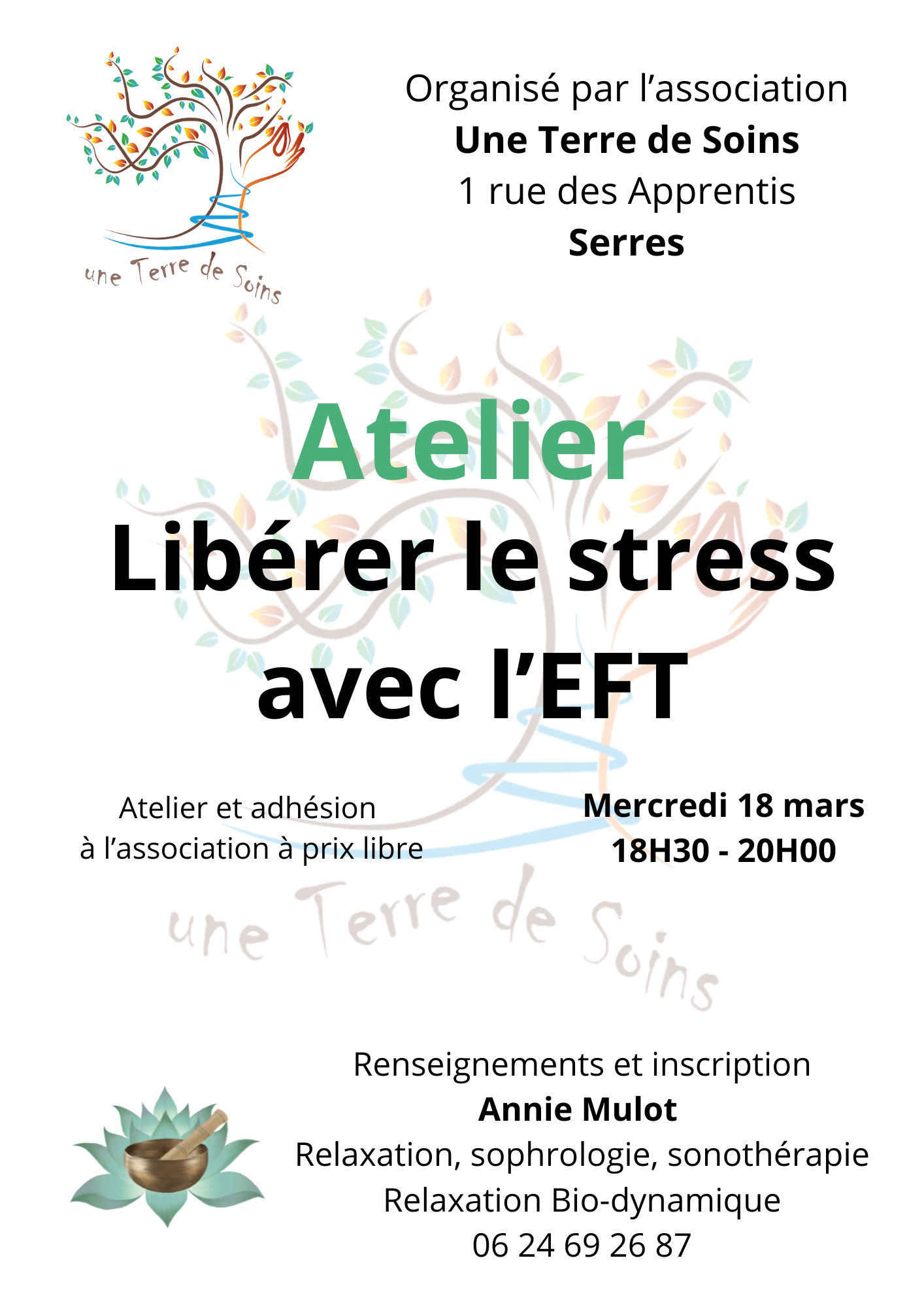 Atelier d'initiation � l'EFT pour lib�rer le stress