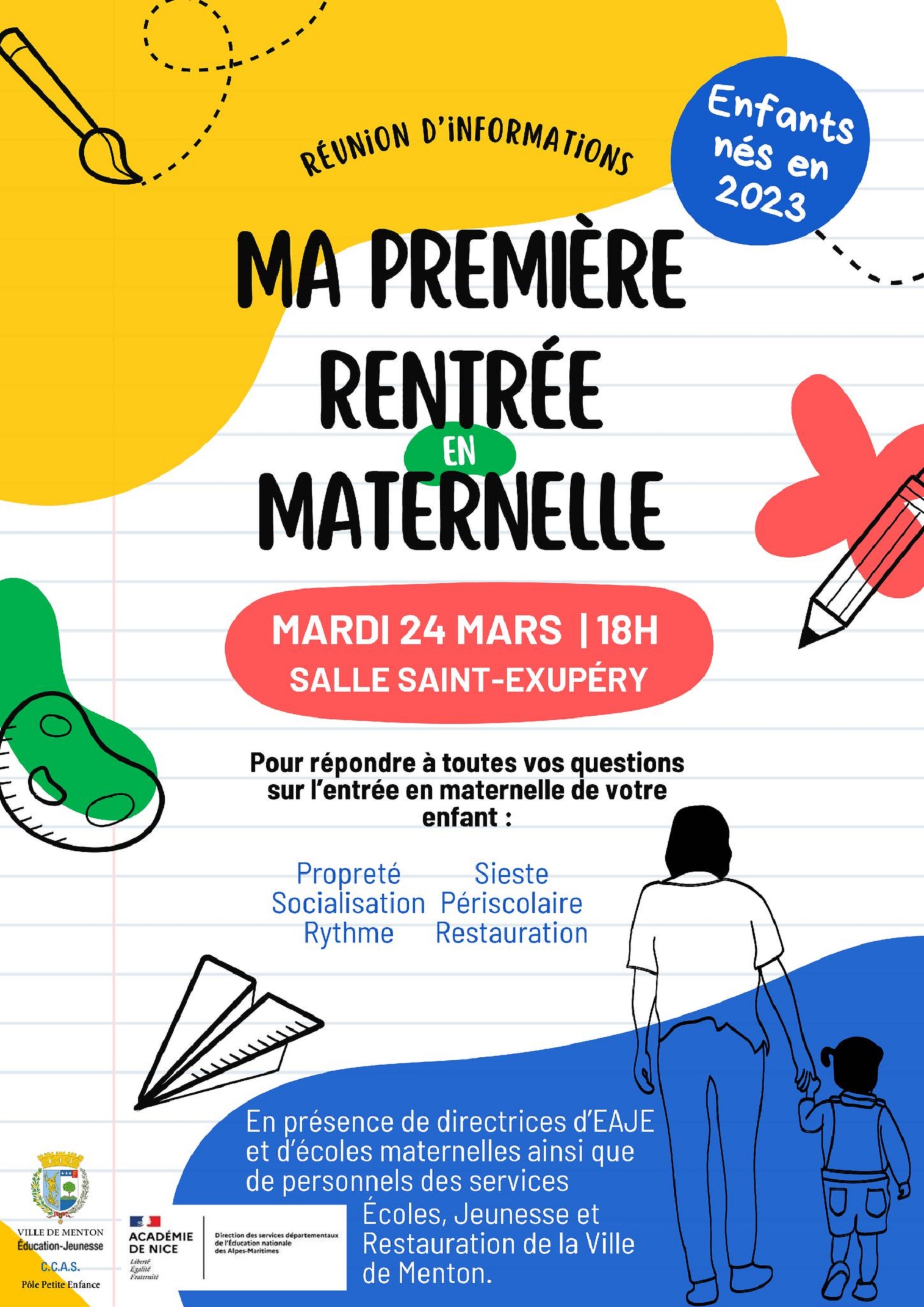 Ma premi�re rentr�e en maternelle