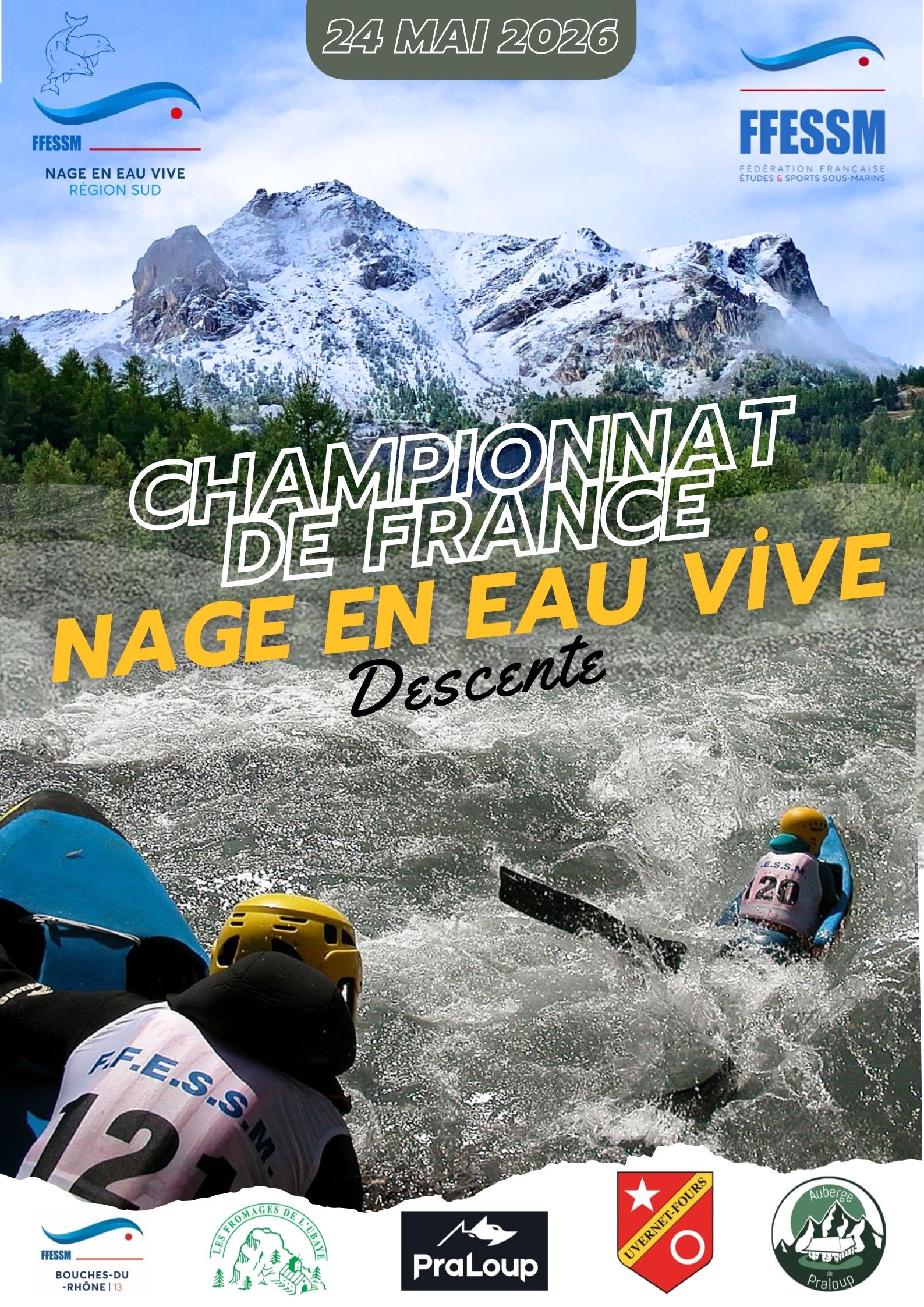 Championnat de France de Descente Nage en Eau Vive