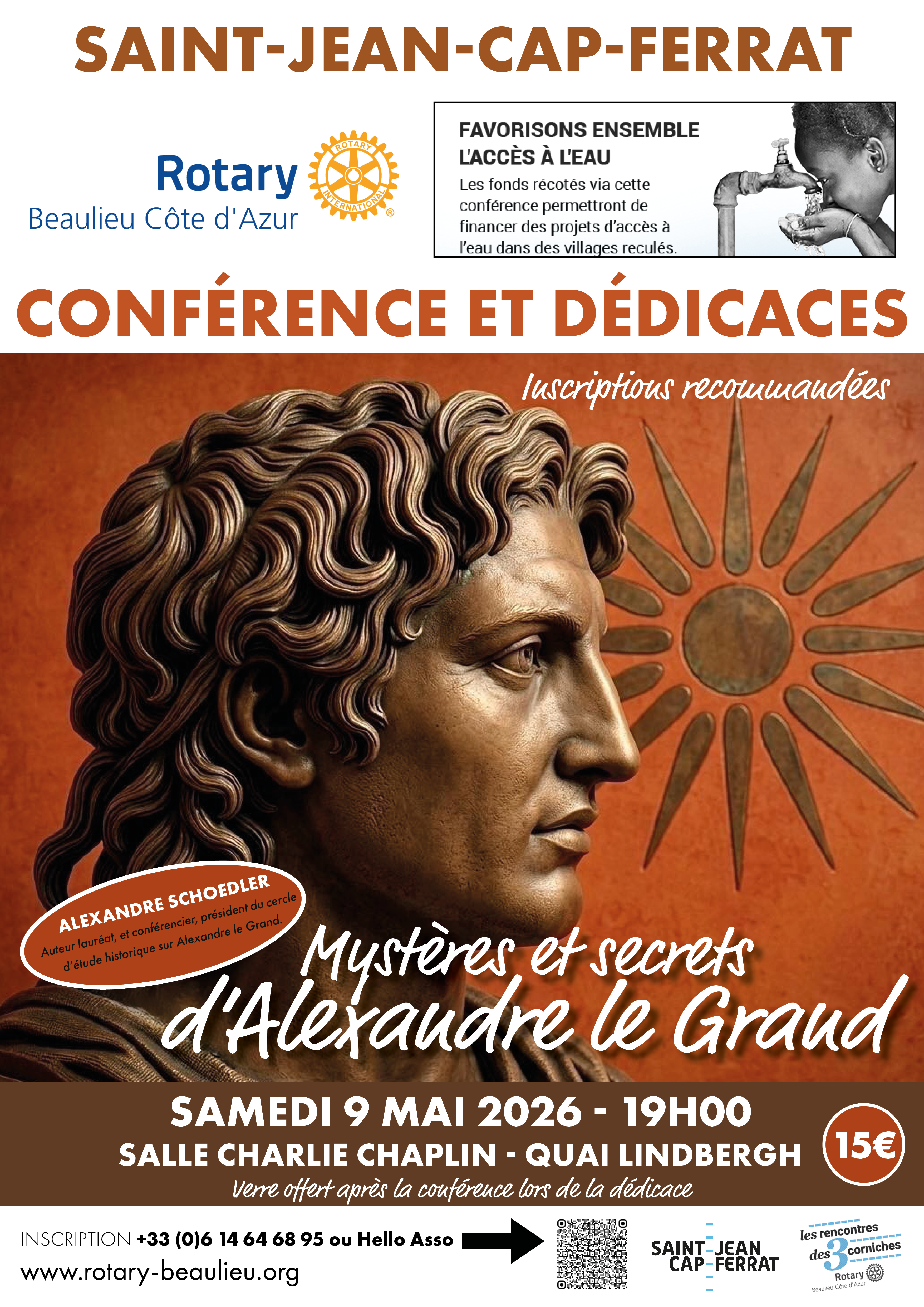 Conf�rence Rotary Club : Myst�res et secrets d�Alexandre le Grand