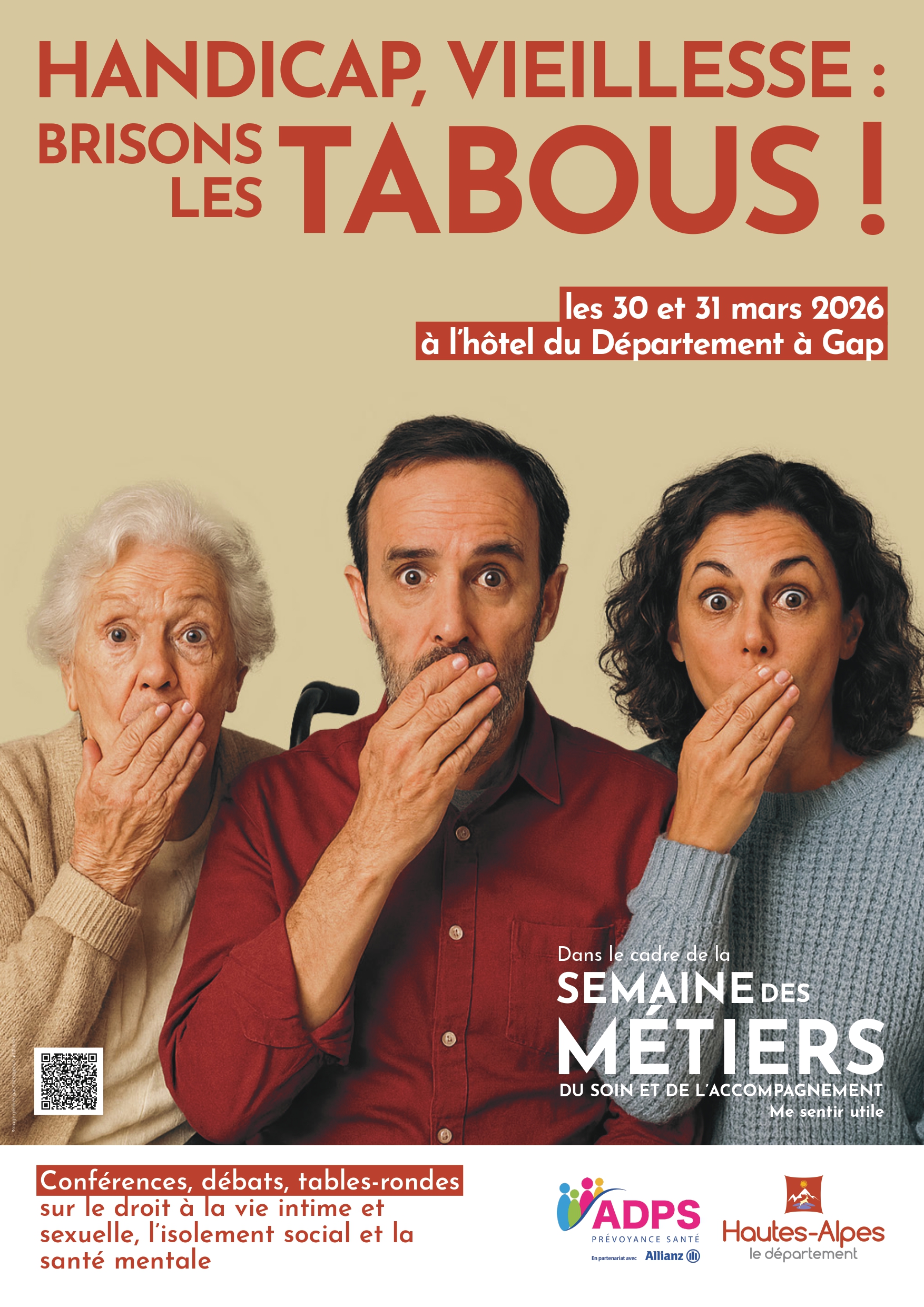 Handicap, vieillesse : brisons les tabous !