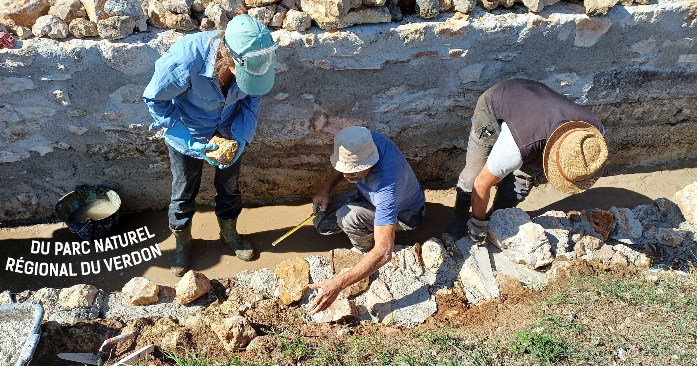 Chantier participatif : Initiation � la ma�onnerie � la chaux