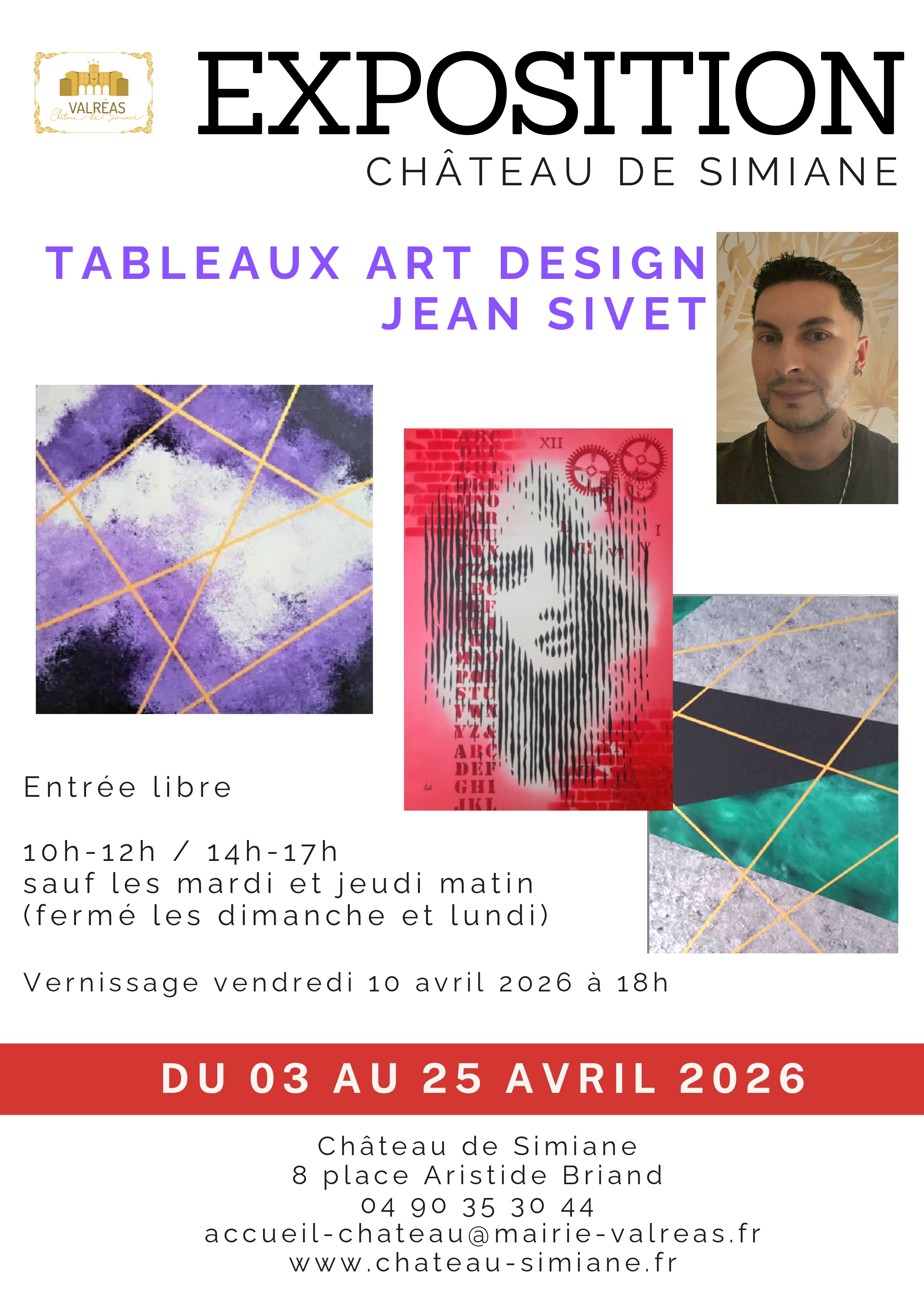 Exposition Art Design de Jean Sivet