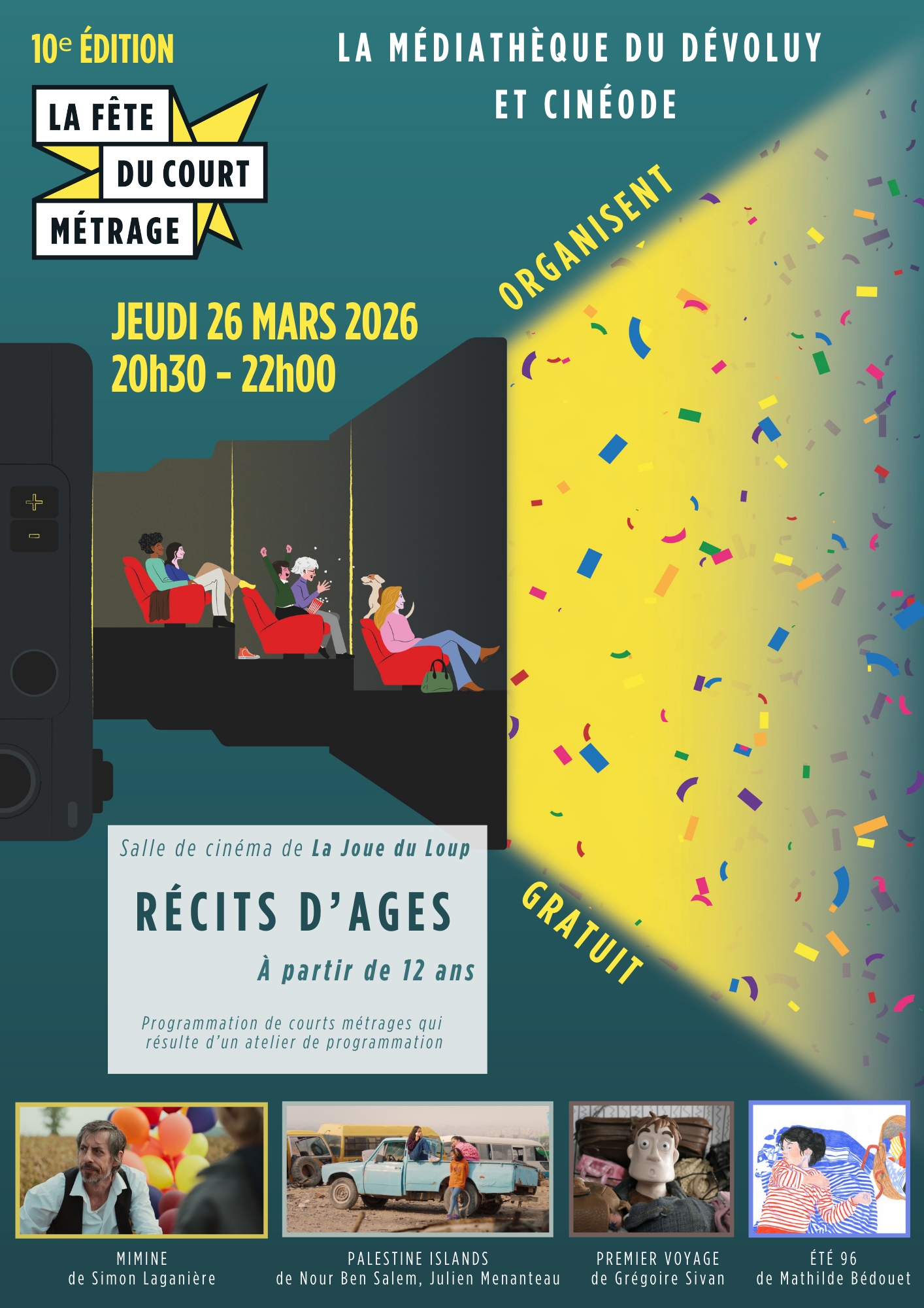 La f�te du court m�trage : R�cits d'�ges