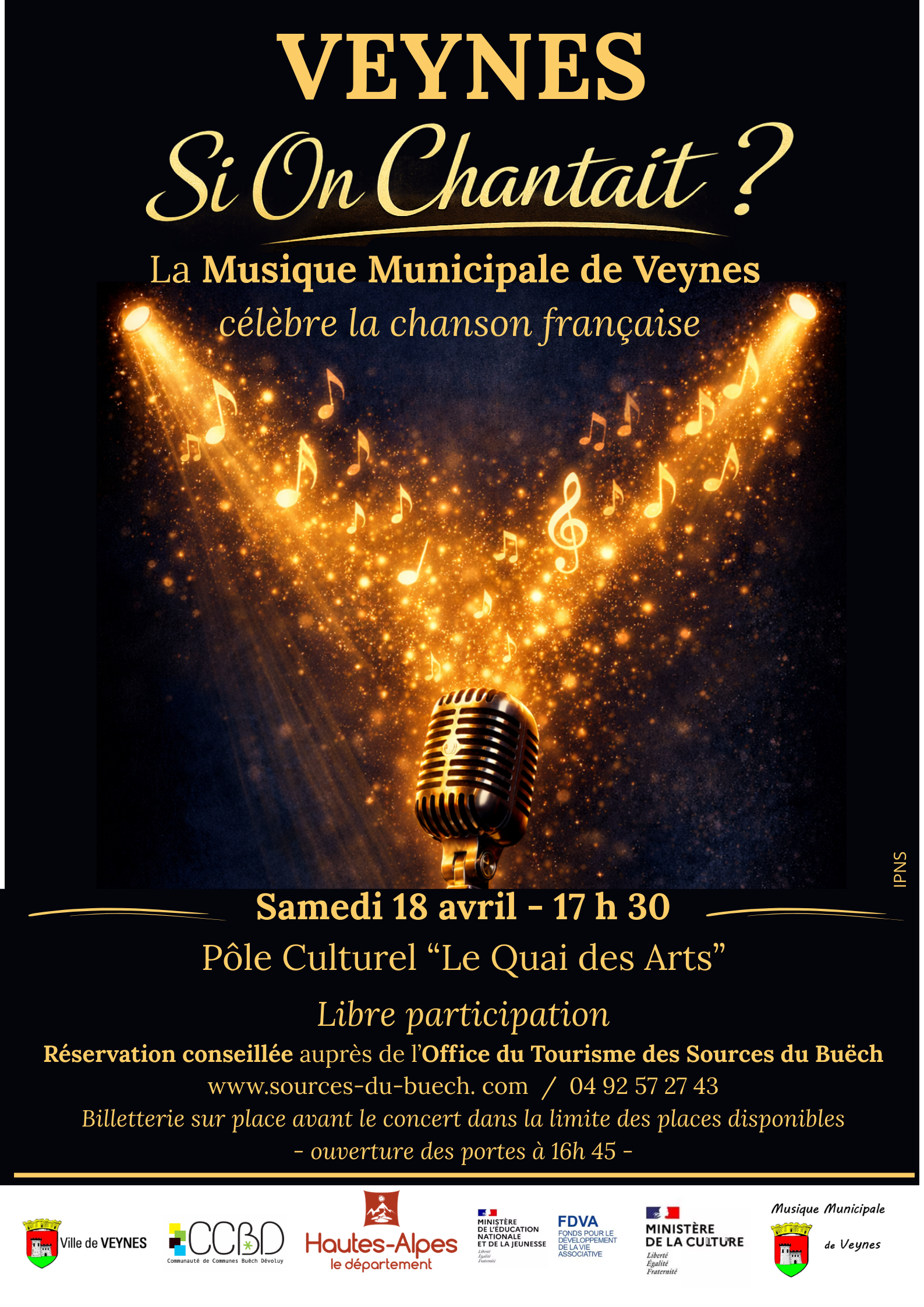 Si on chantait ? - La Musique Municipale de Veynes c�l�bre la chanson fran�aise