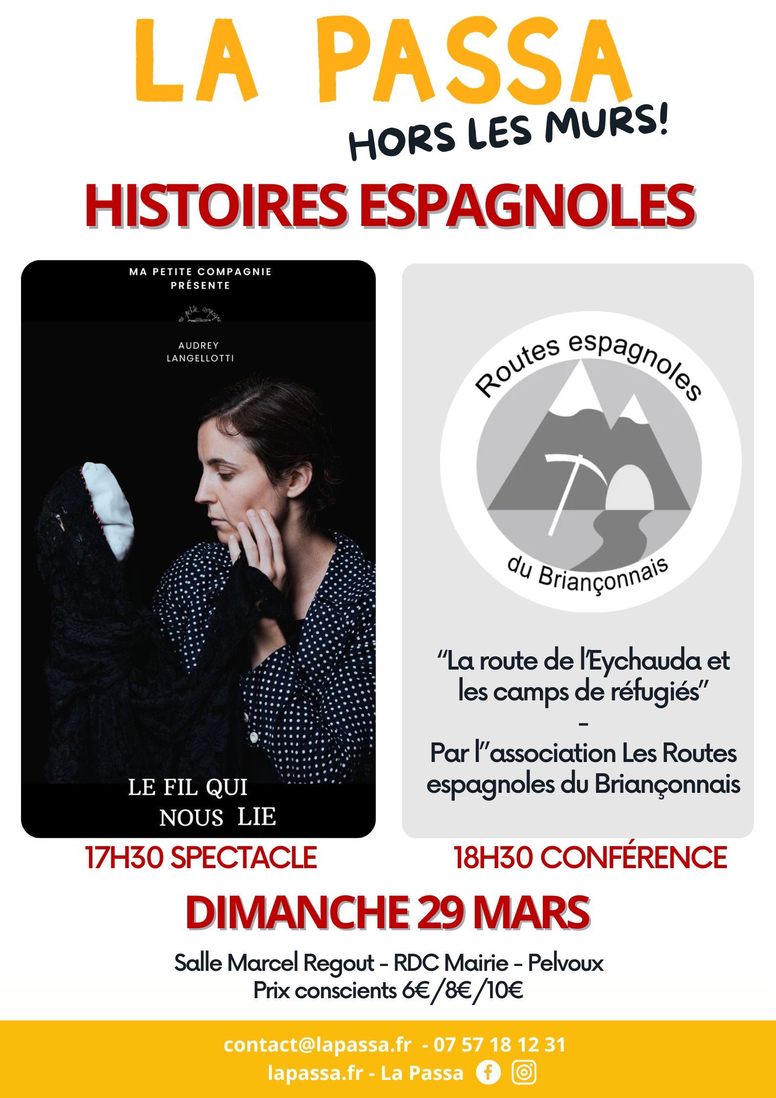 Histoires Espagnoles : spectacle & conf�rence