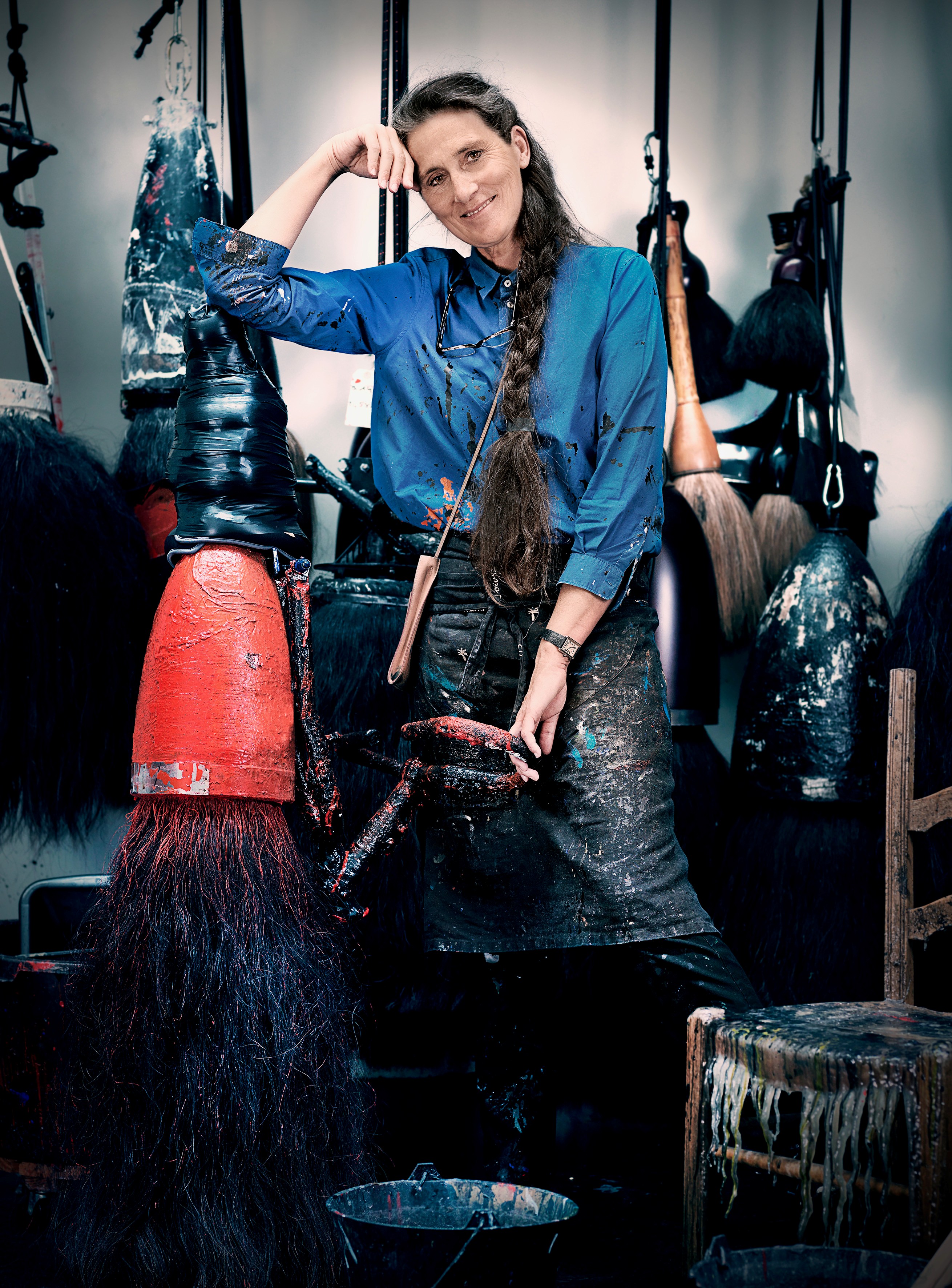 Conversation autour de l'art avec Fabienne Verdier et Ste?phane Lambert au mus�e du Niel