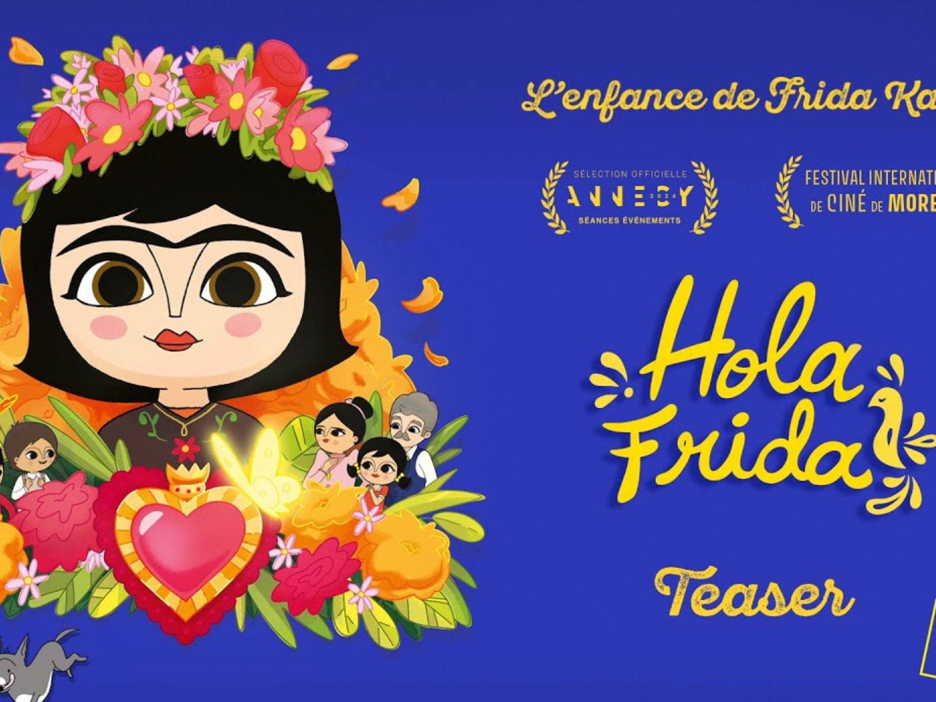 Cin� pitchouns : hola frida