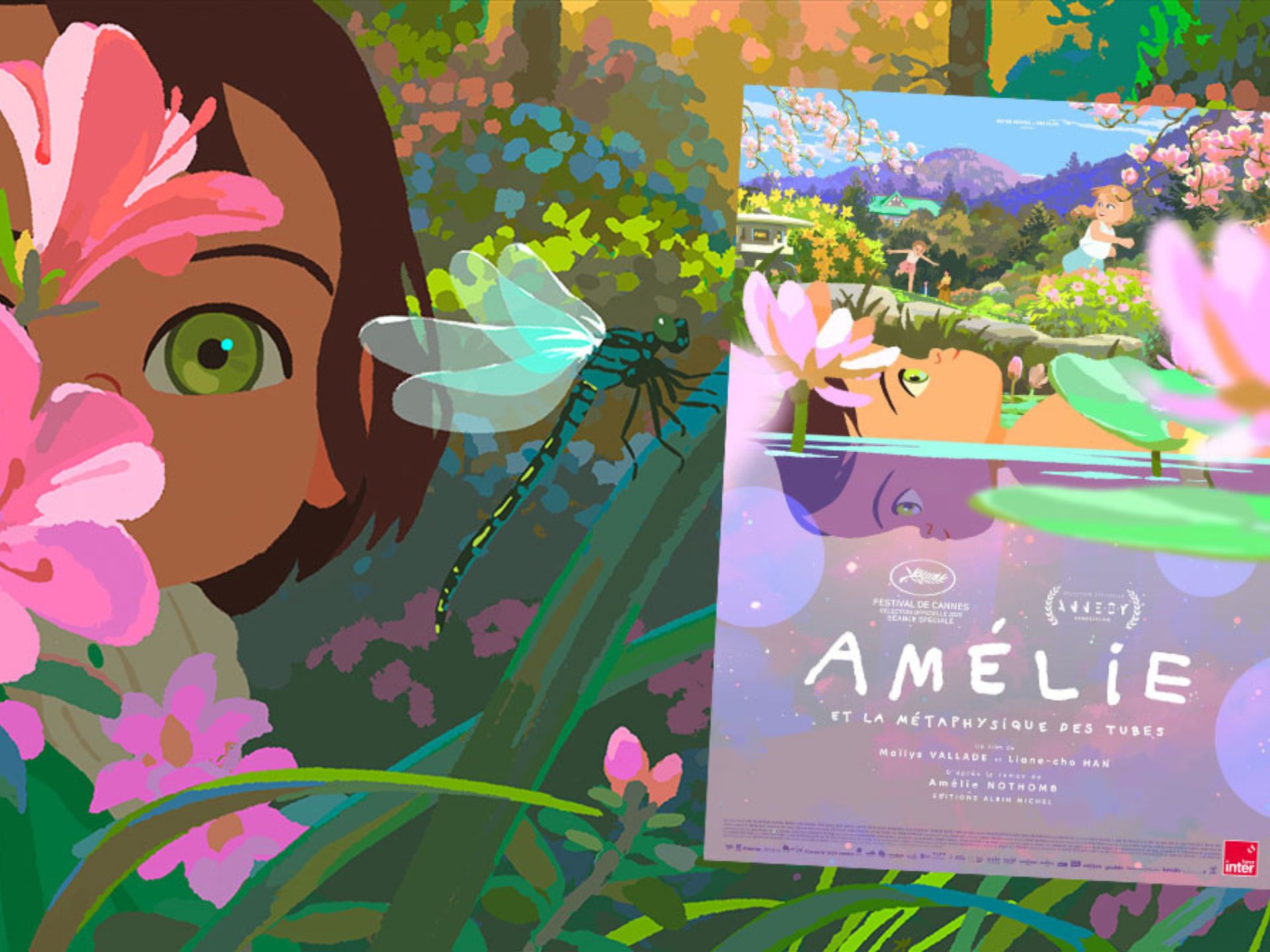 Cin�-d�bat : am�lie et la m�taphysique des tubes - prismes de vie, couleurs d�enfance