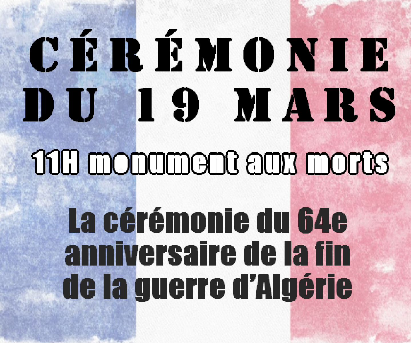 C�r�monie du 19 mars