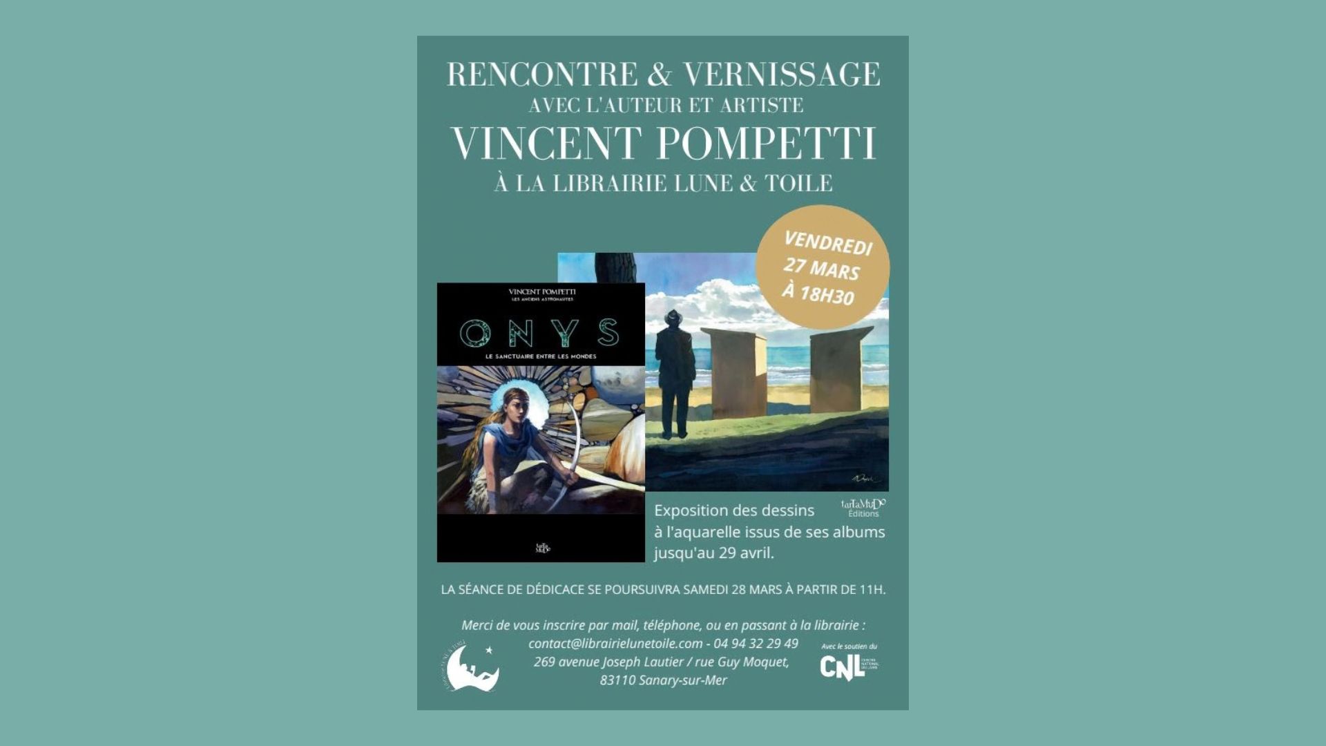 Exposition de Vincent Pompetti