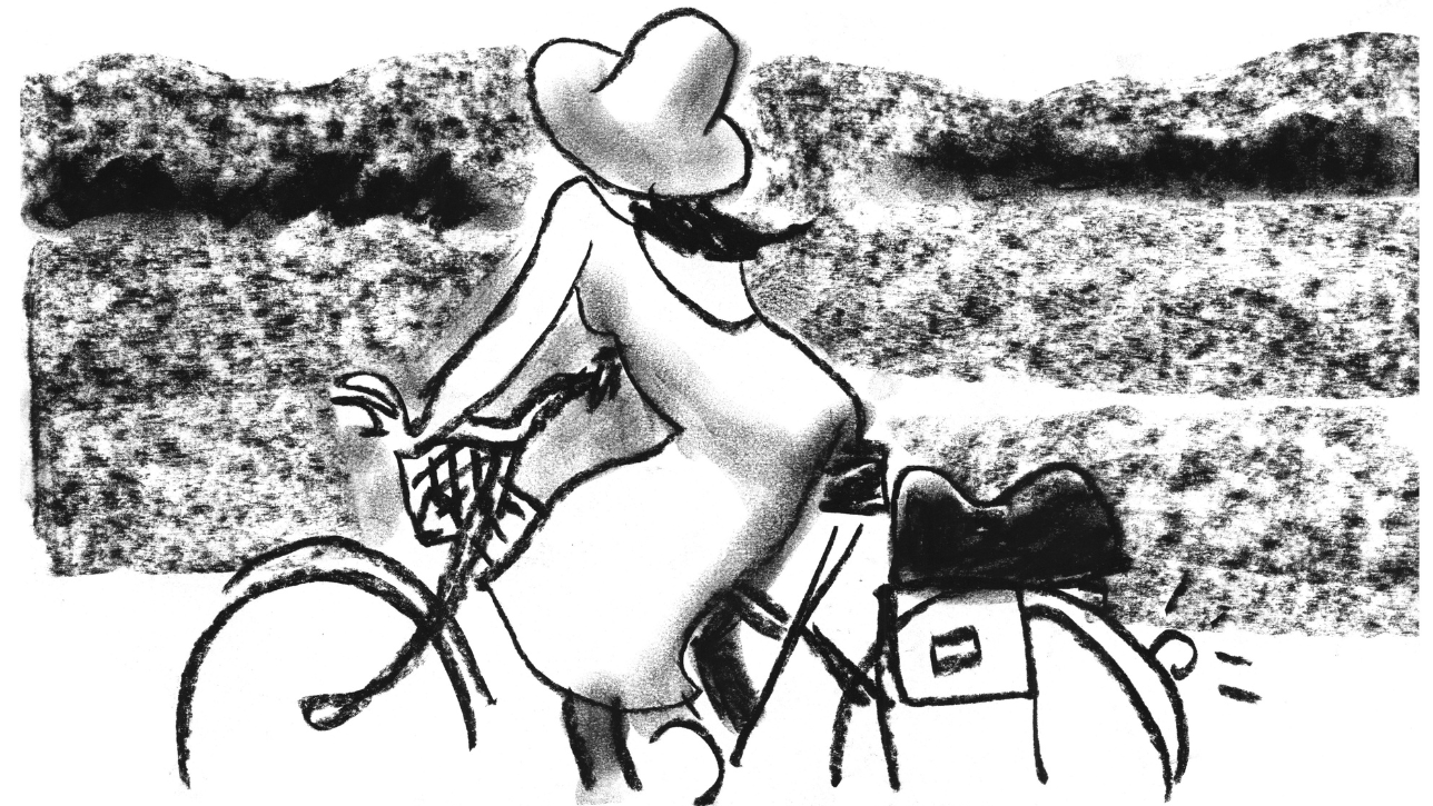 La Grande balade � bicyclette, happening po�tique et radiophonique