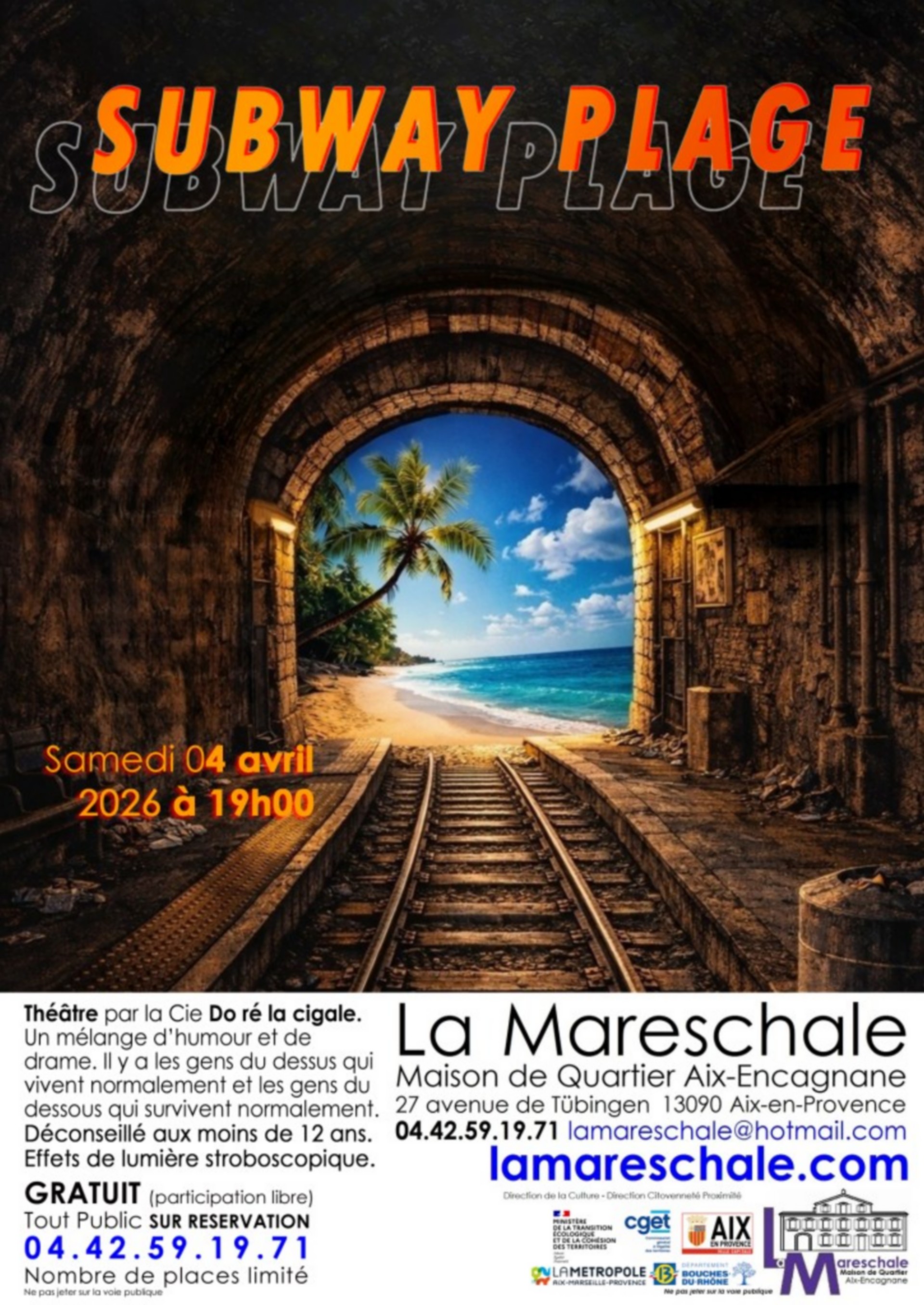 Th��tre : Subway plage