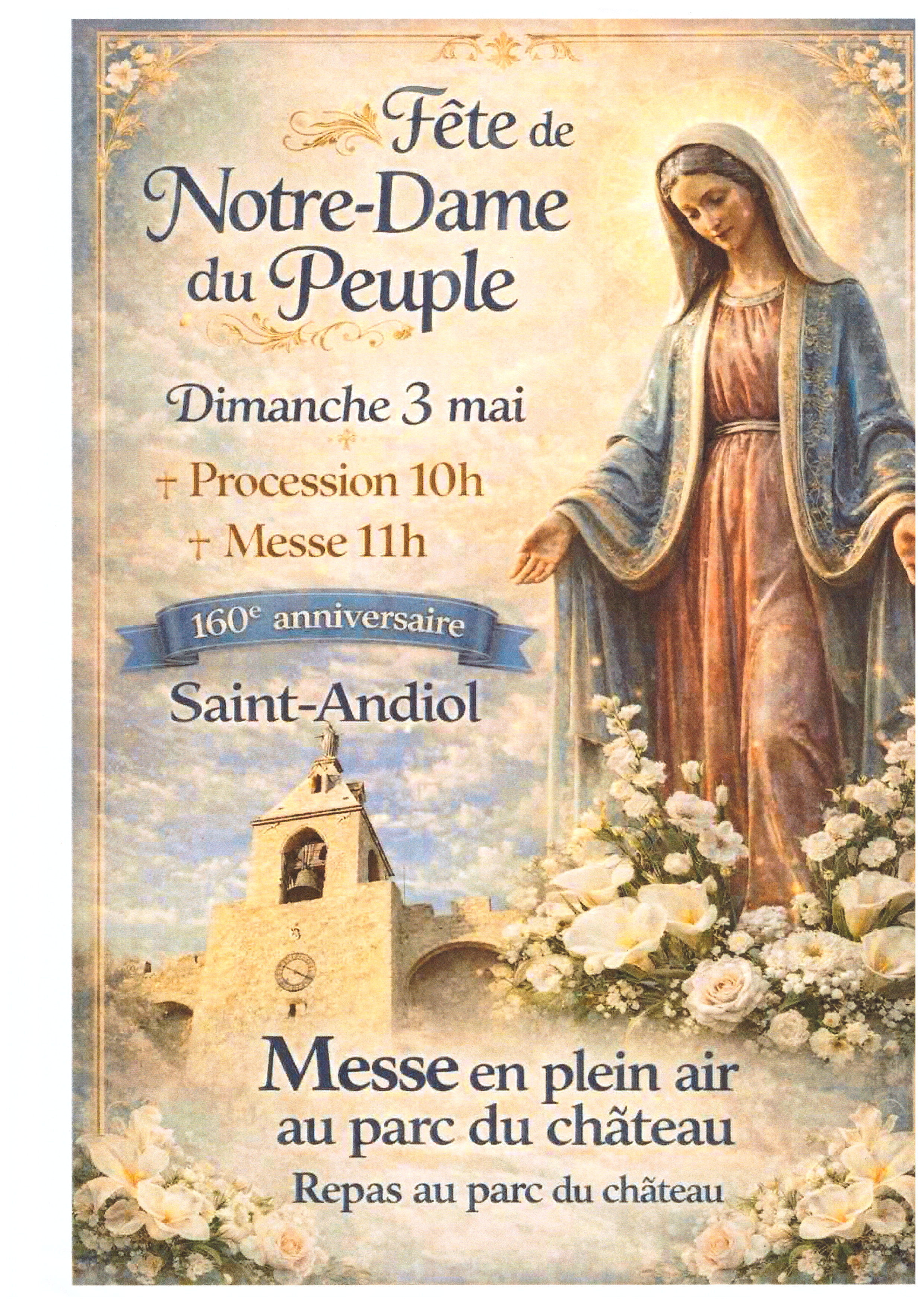 160�me anniversaire de Notre Dame du Peuple