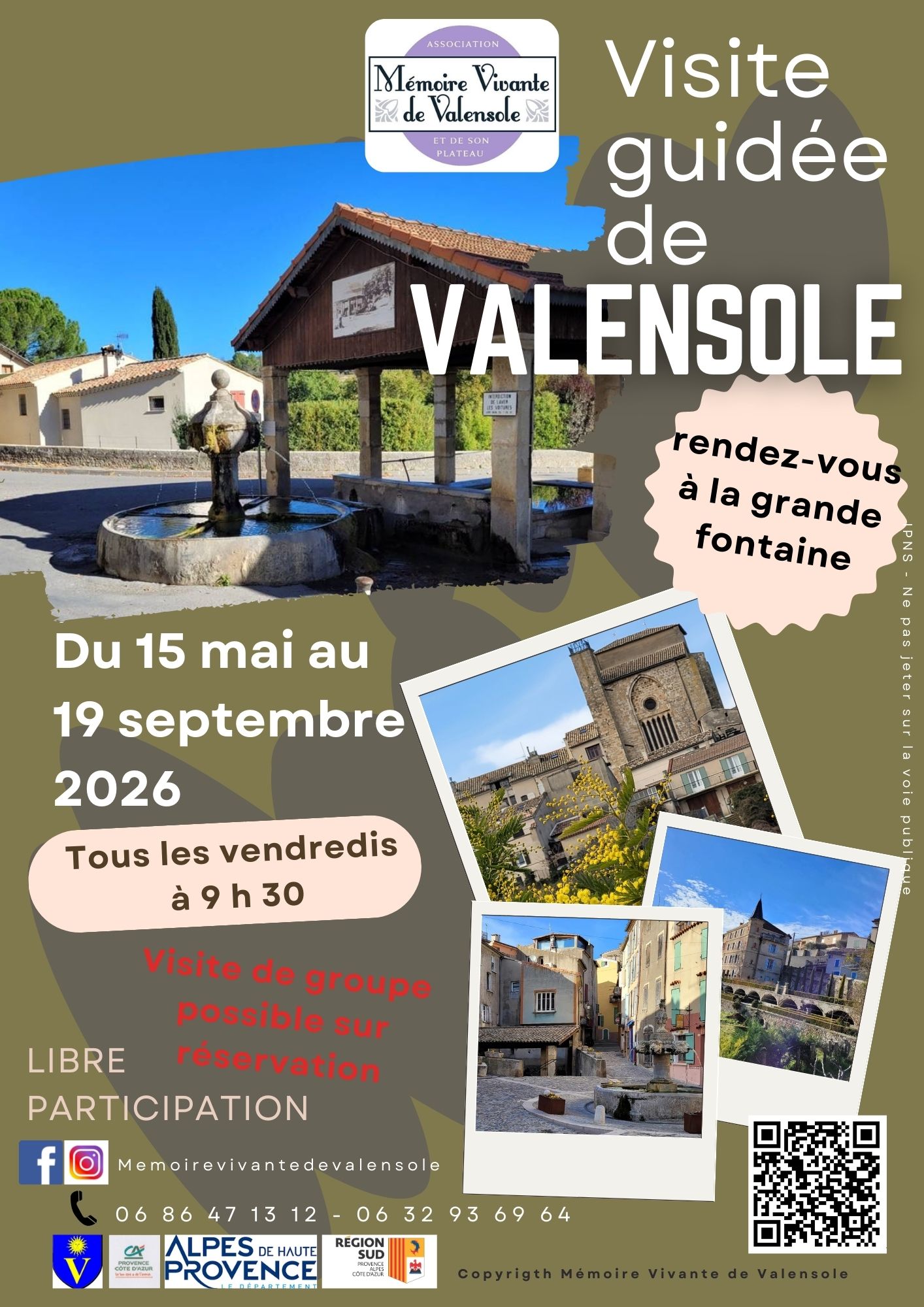 Visite comment�e du village