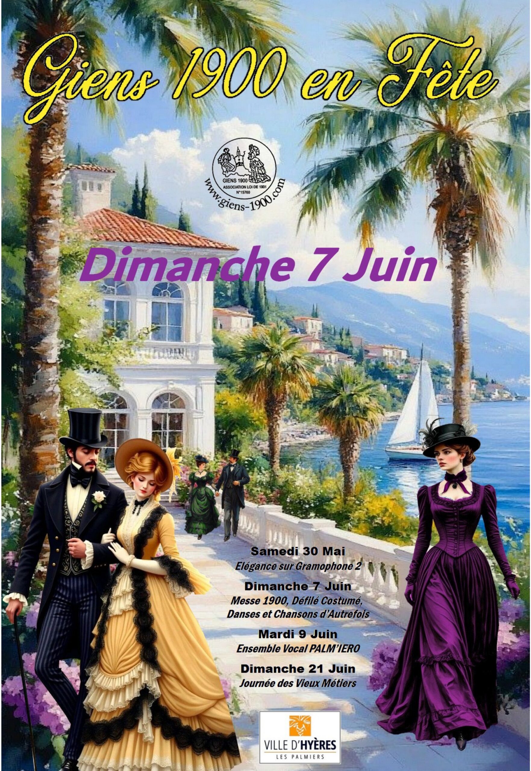 Giens 1900 en F�te - Concert de l�ensemble vocal Palm�iero