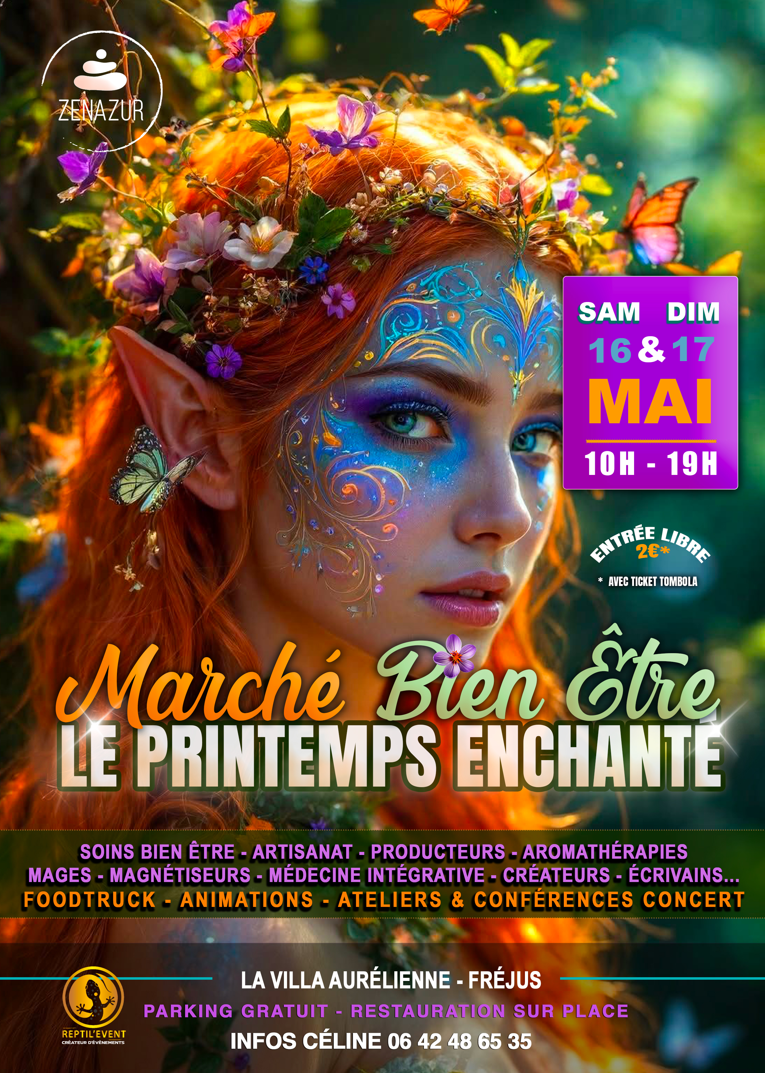 March� bien �tre - Le printemps enchant�