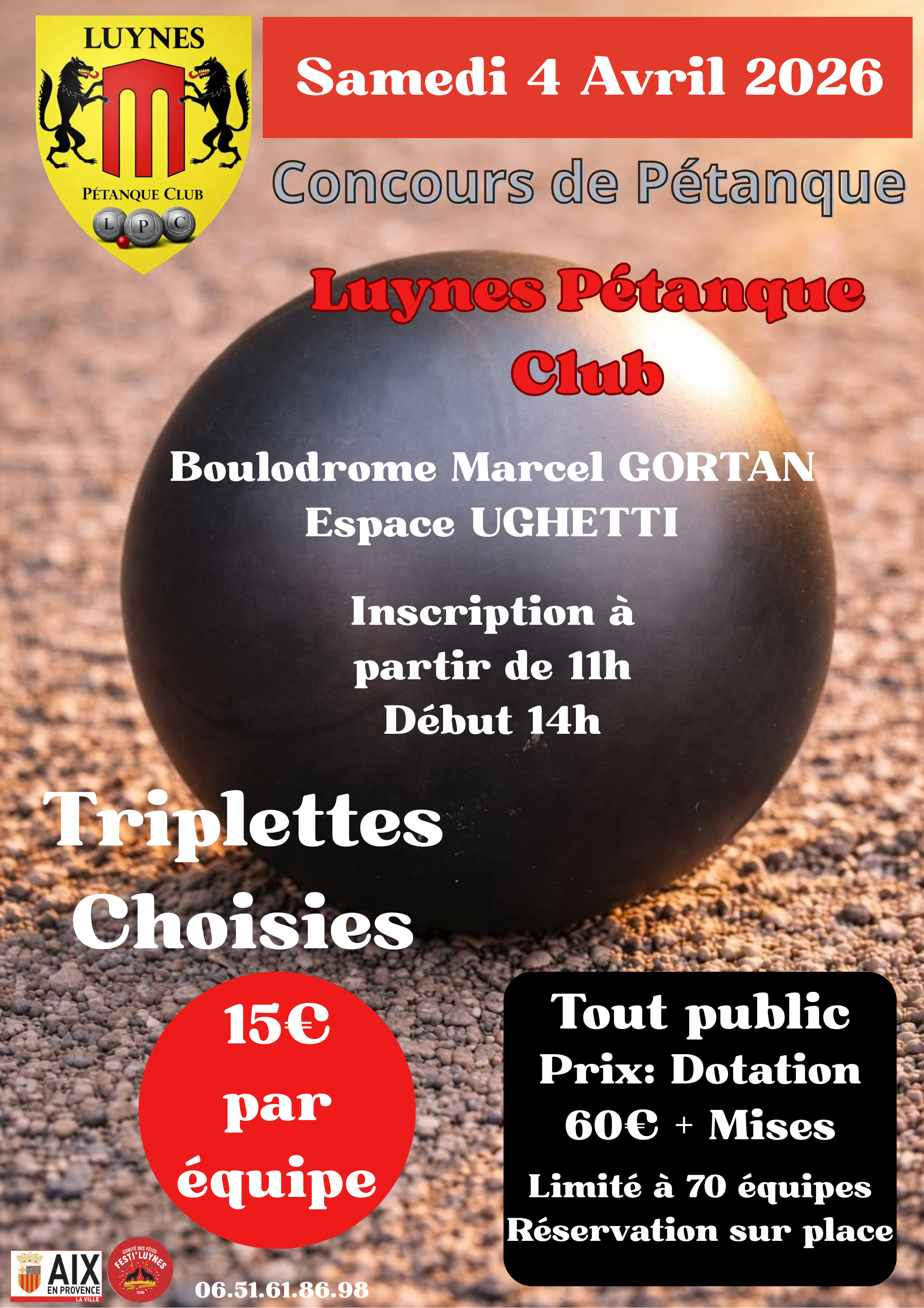 Concours de p�tanque