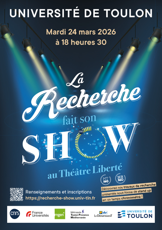 8e Stand-up scientifique - La Recherche fait son show !