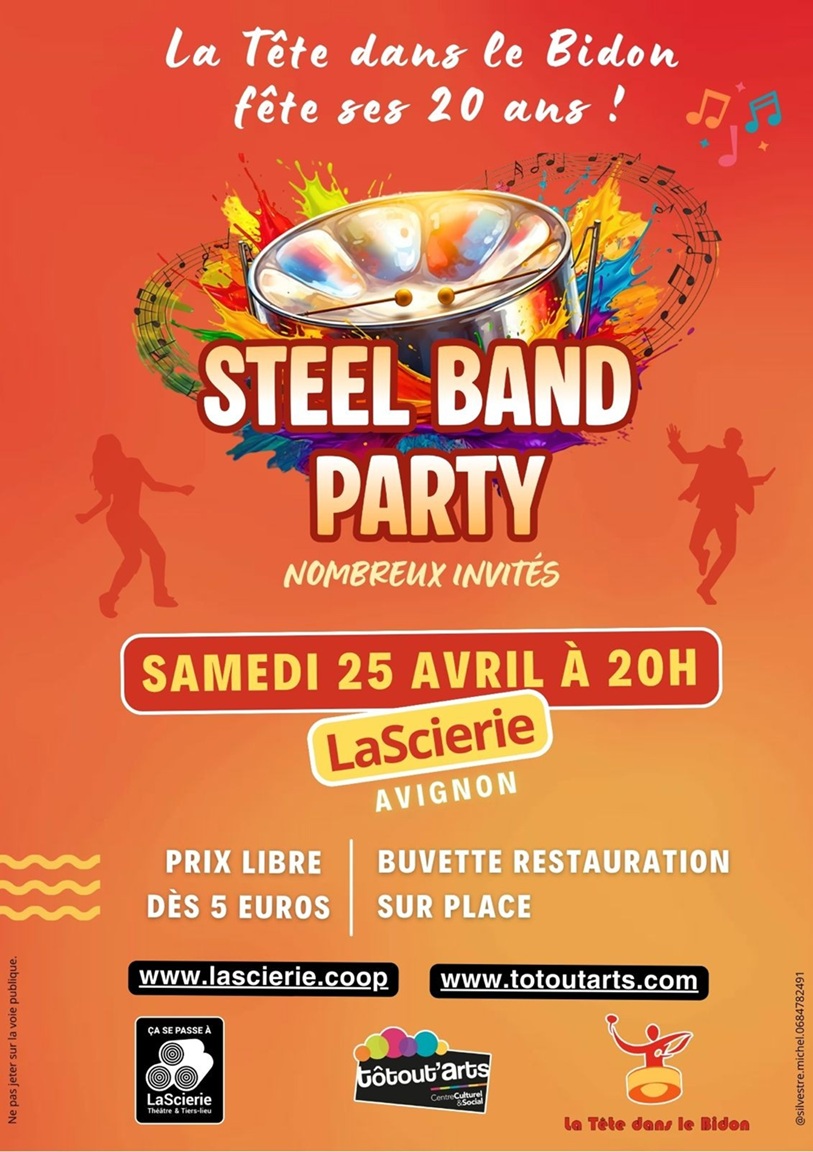 Steel Band Party - F�te du steeldrum, le son des Cara�bes