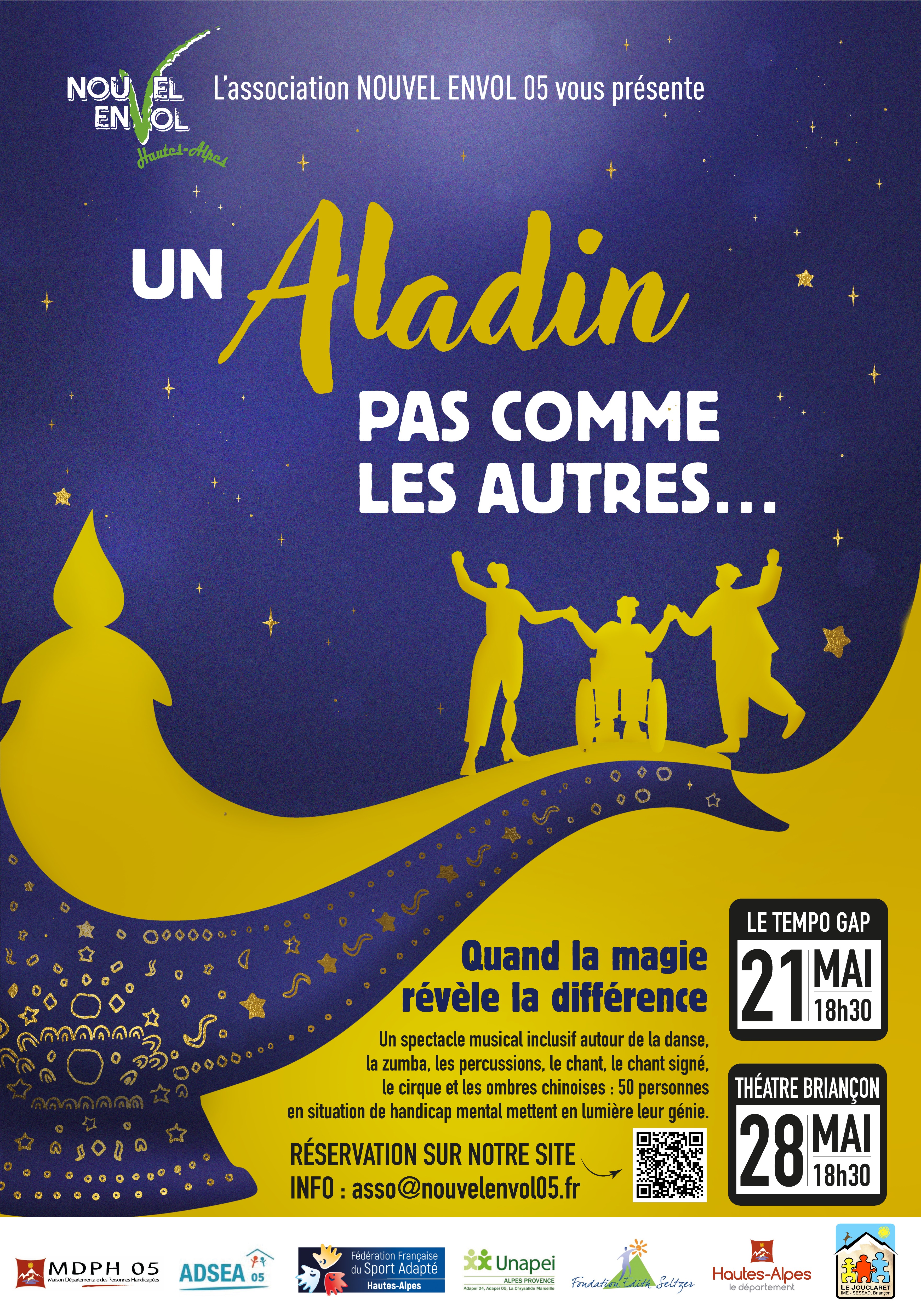 Spectacle Un Aladin pas comme les autres