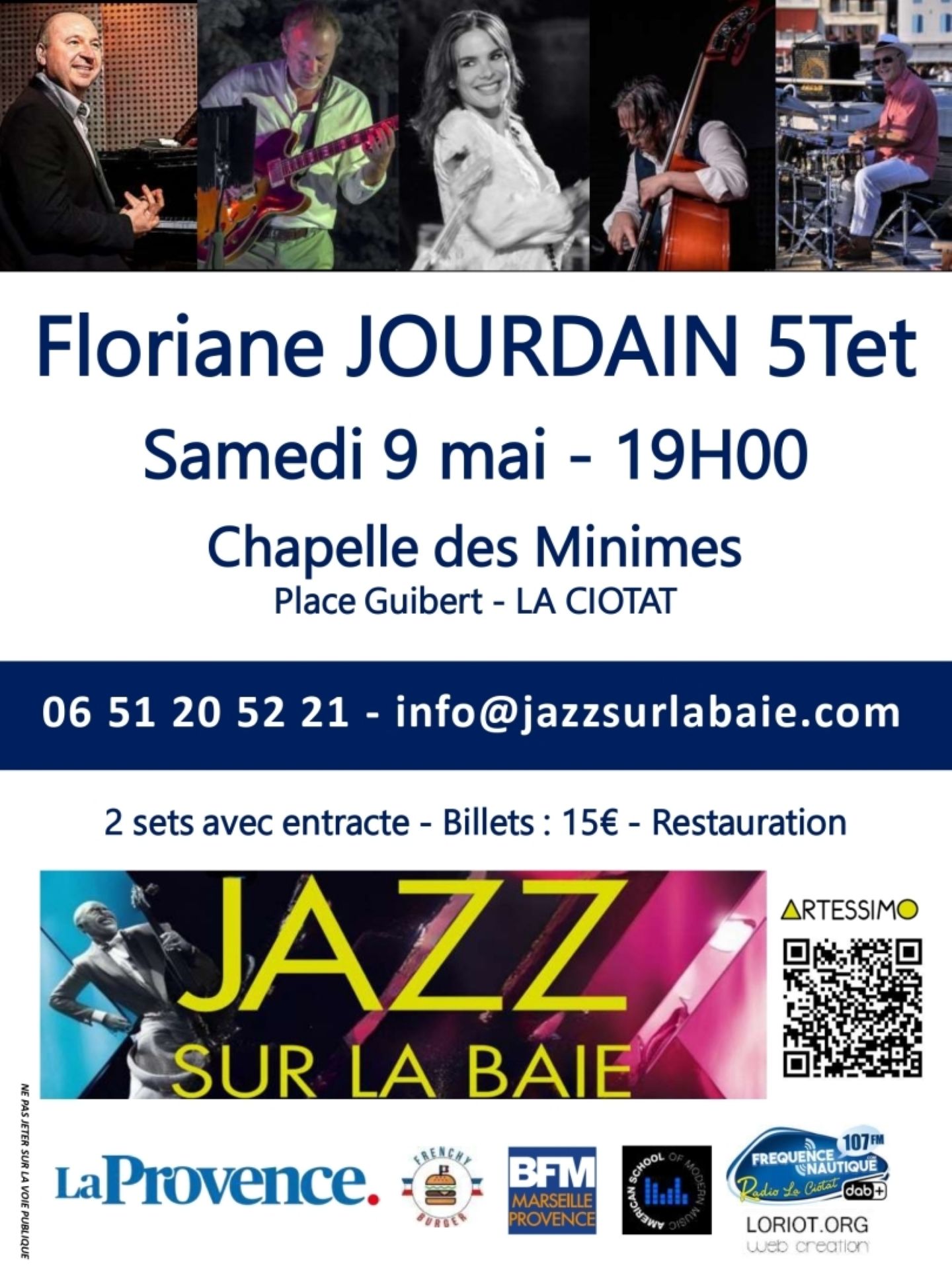 Concert Floriane Jourdain 5Tet