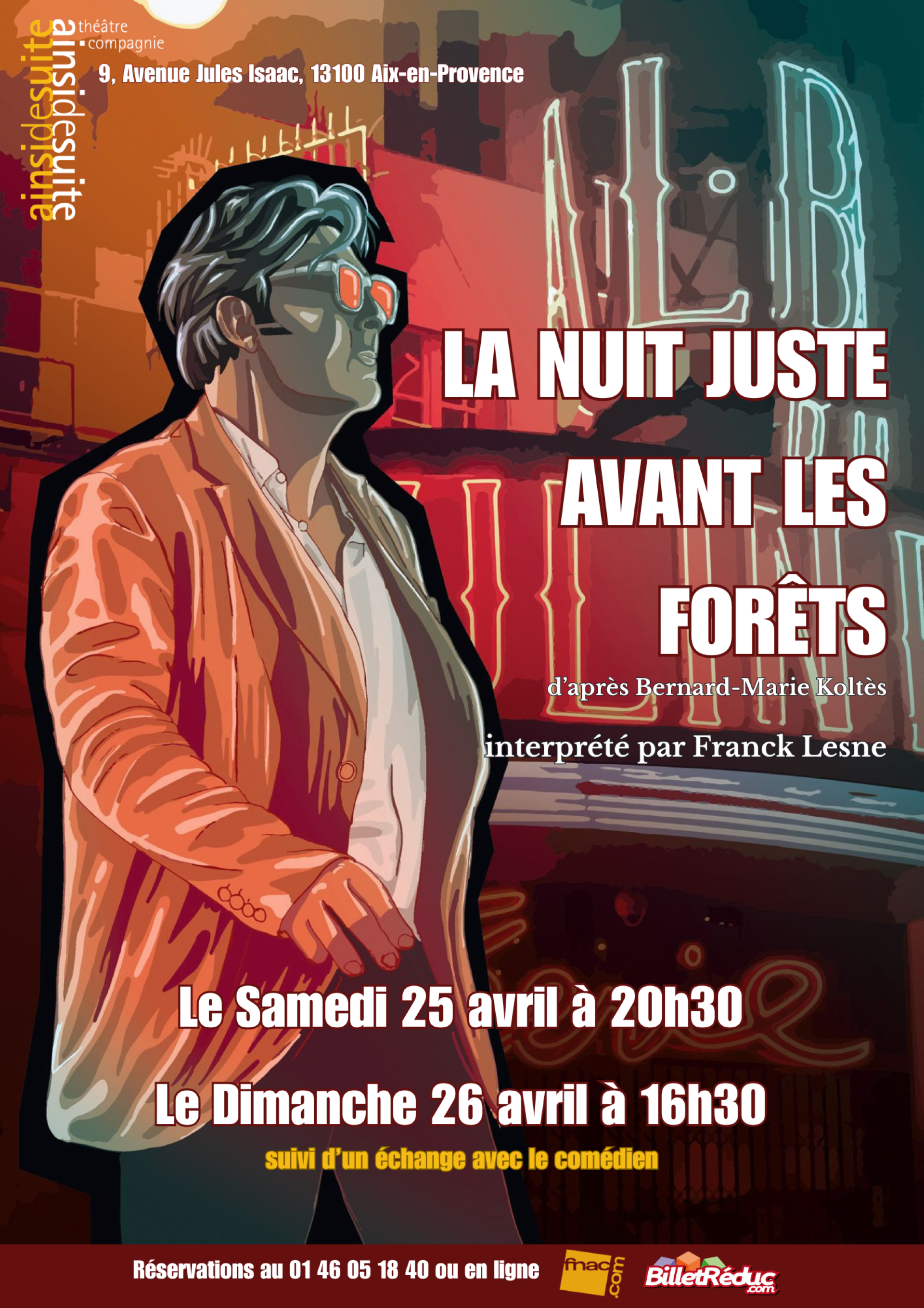 Th��tre : La nuit juste avant les for�ts