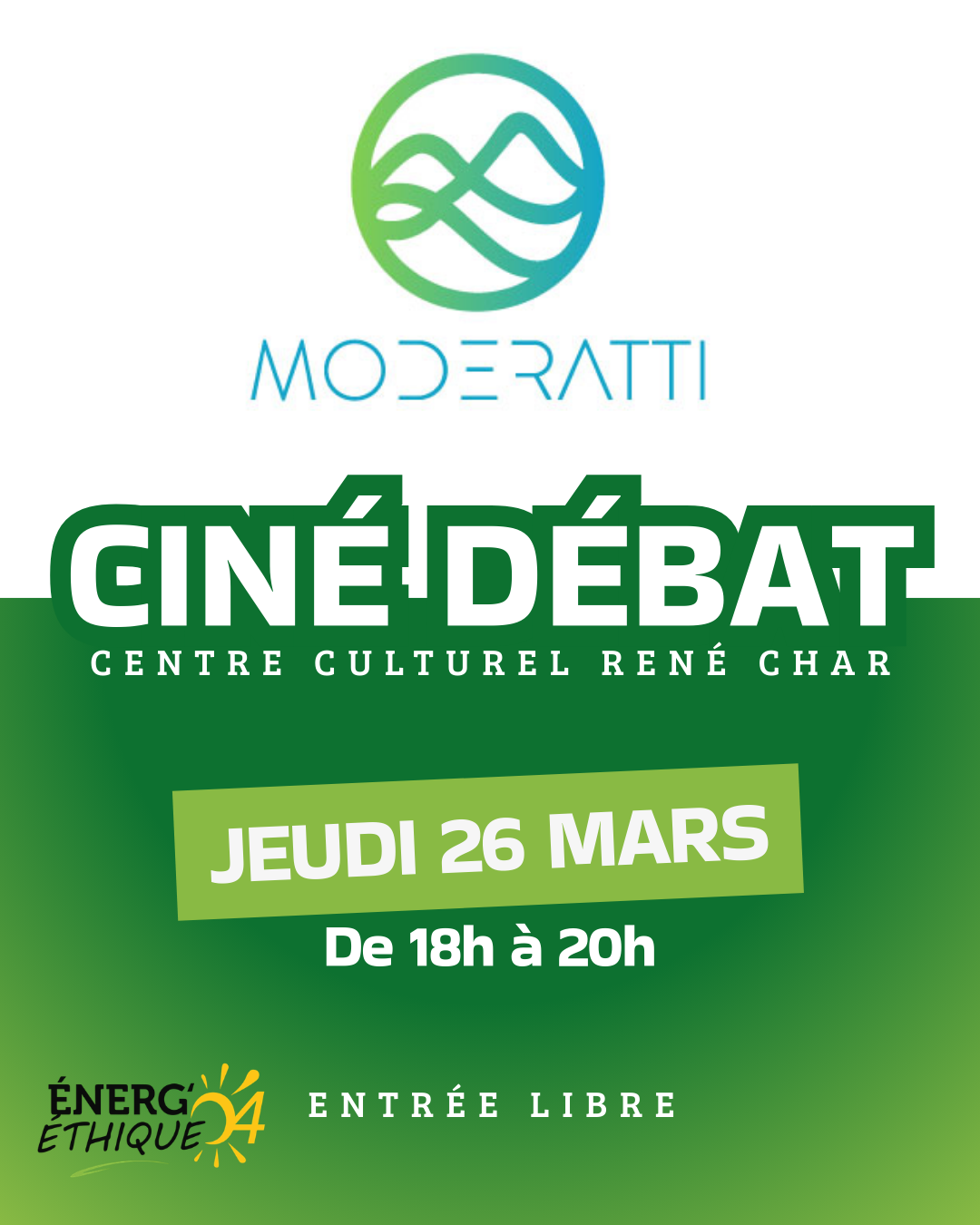 Cin� d�bat - Moderatti