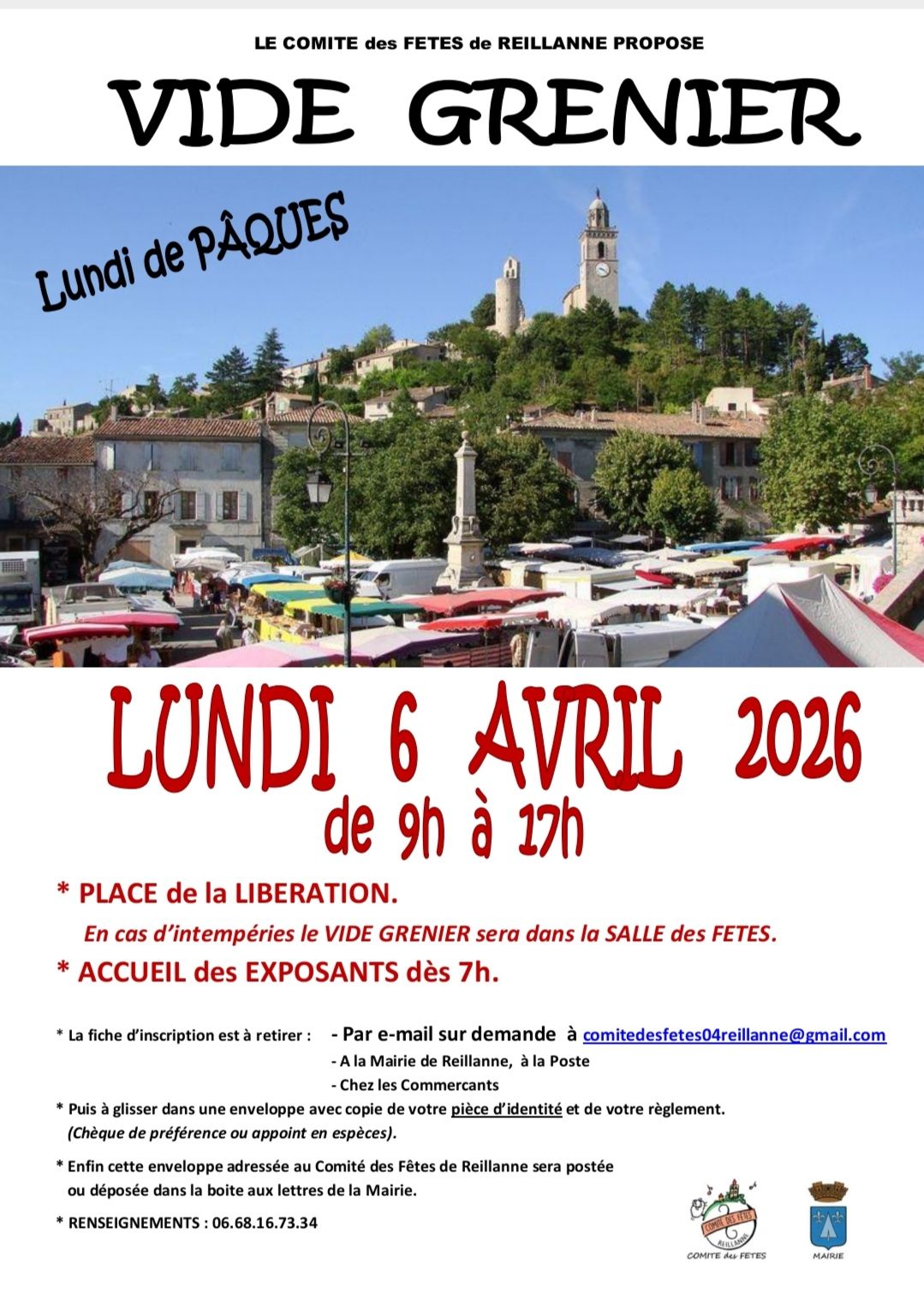 Vide-Greniers � Reillanne