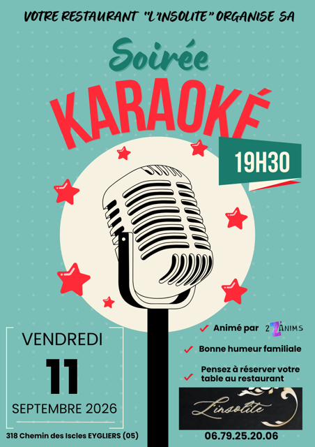 Karaok� � l'Insolite