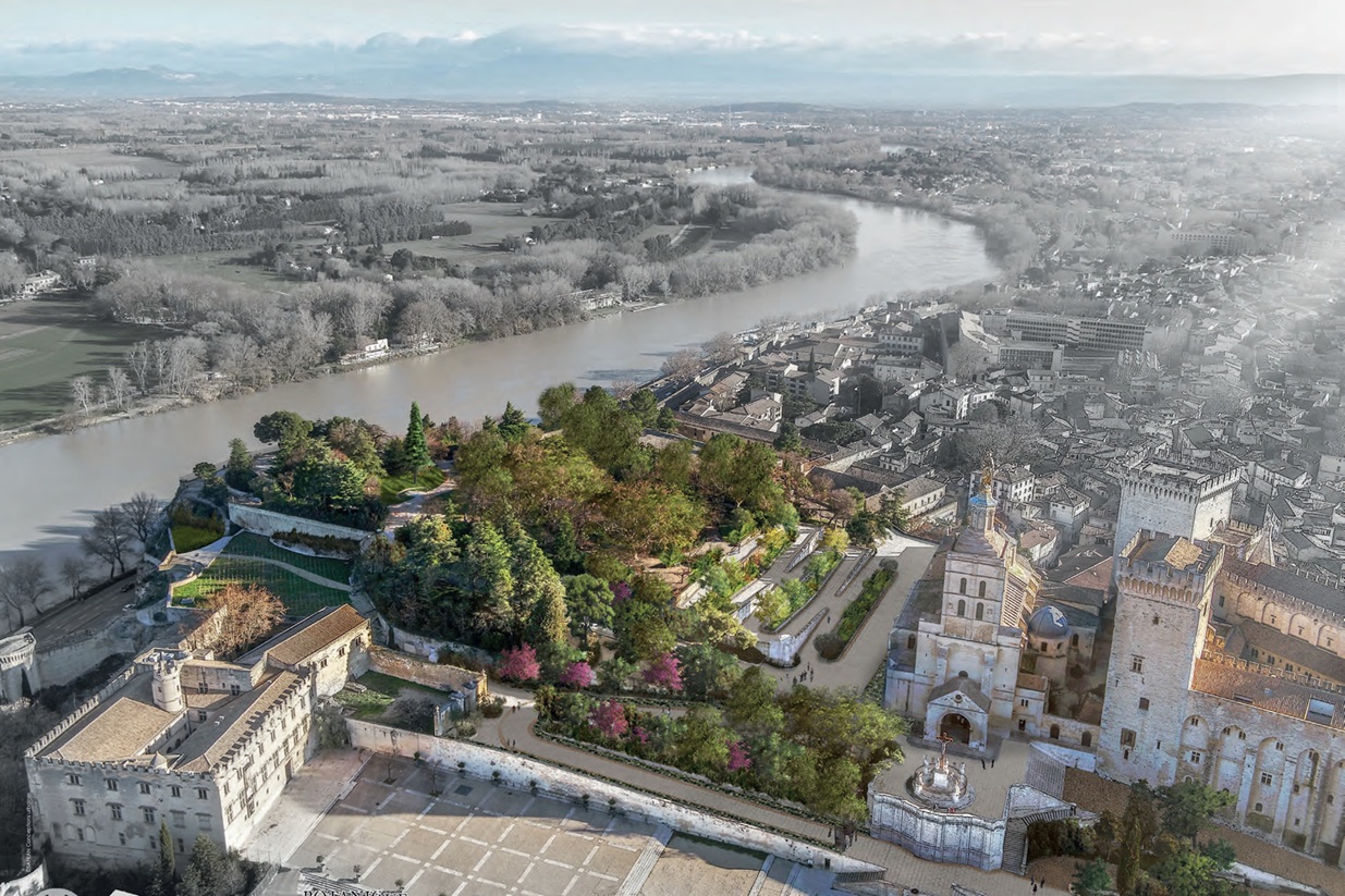 Rocher des Doms : une histoire de jardin