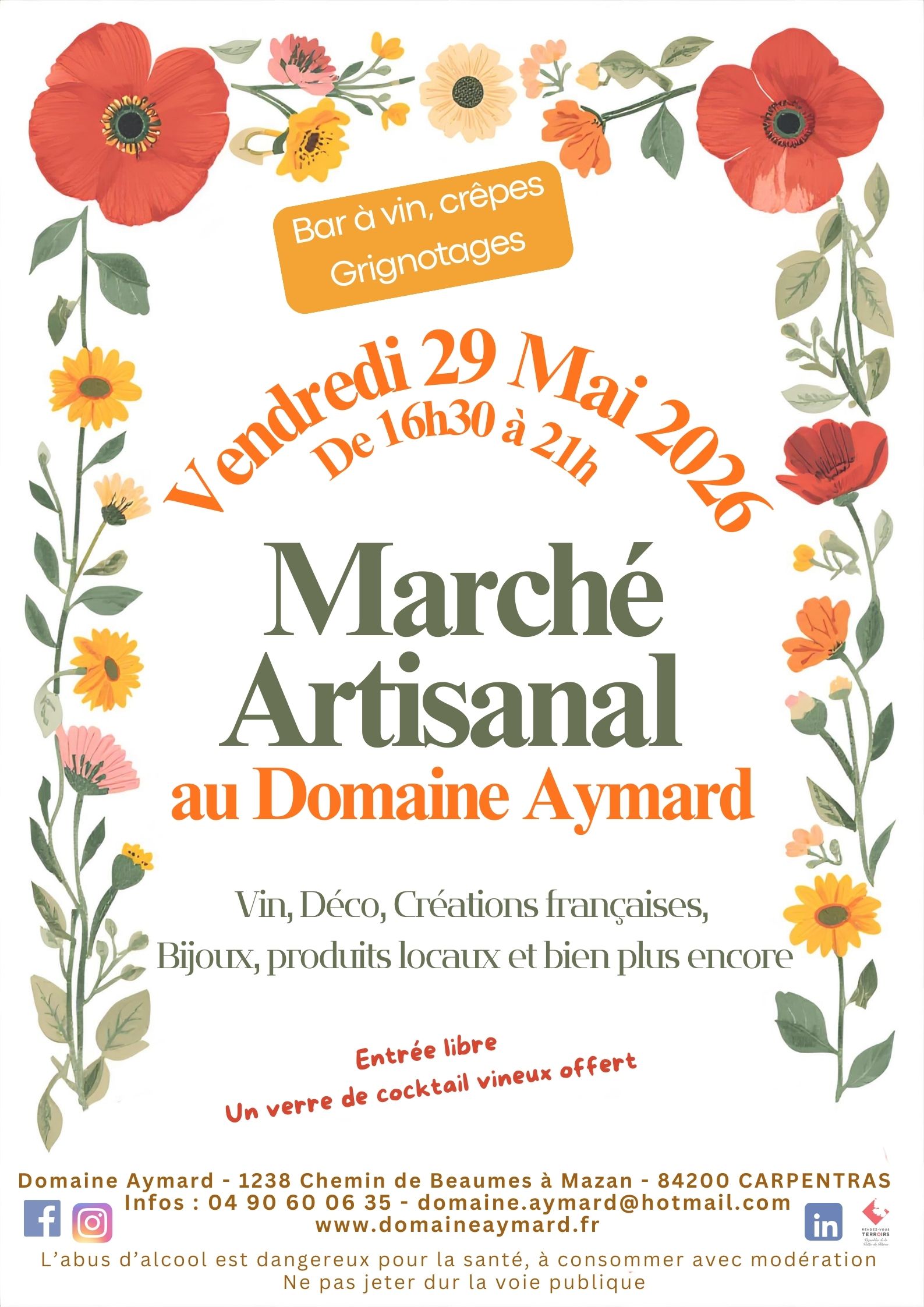 March� artisanal du Domaine Aymard