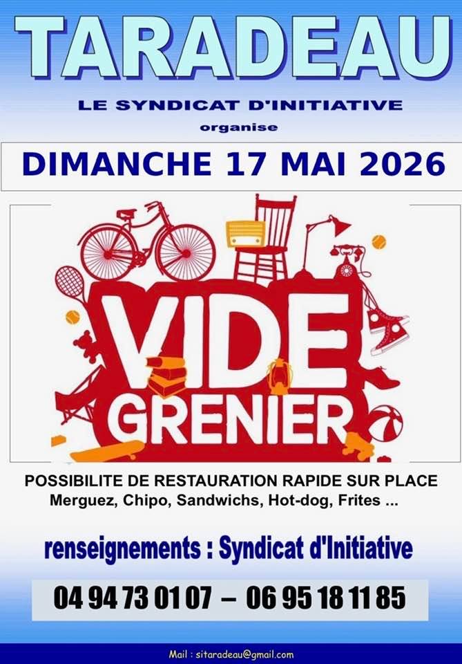 Vide grenier du Syndicat d'initiative