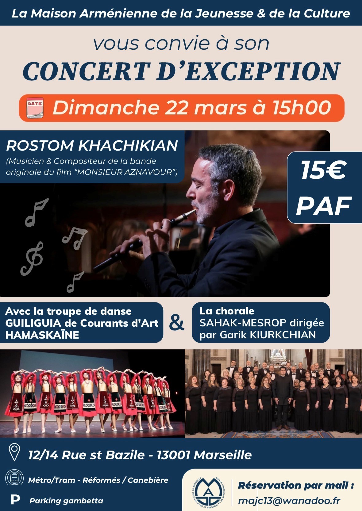 Concert Rostom Khachikian
