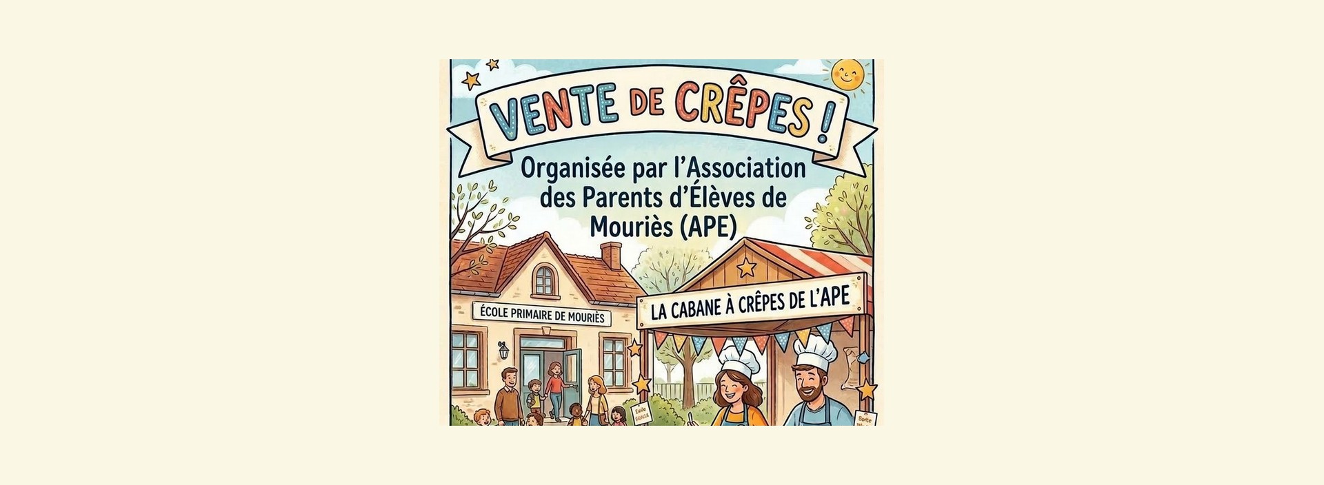 Vente de cr�pes