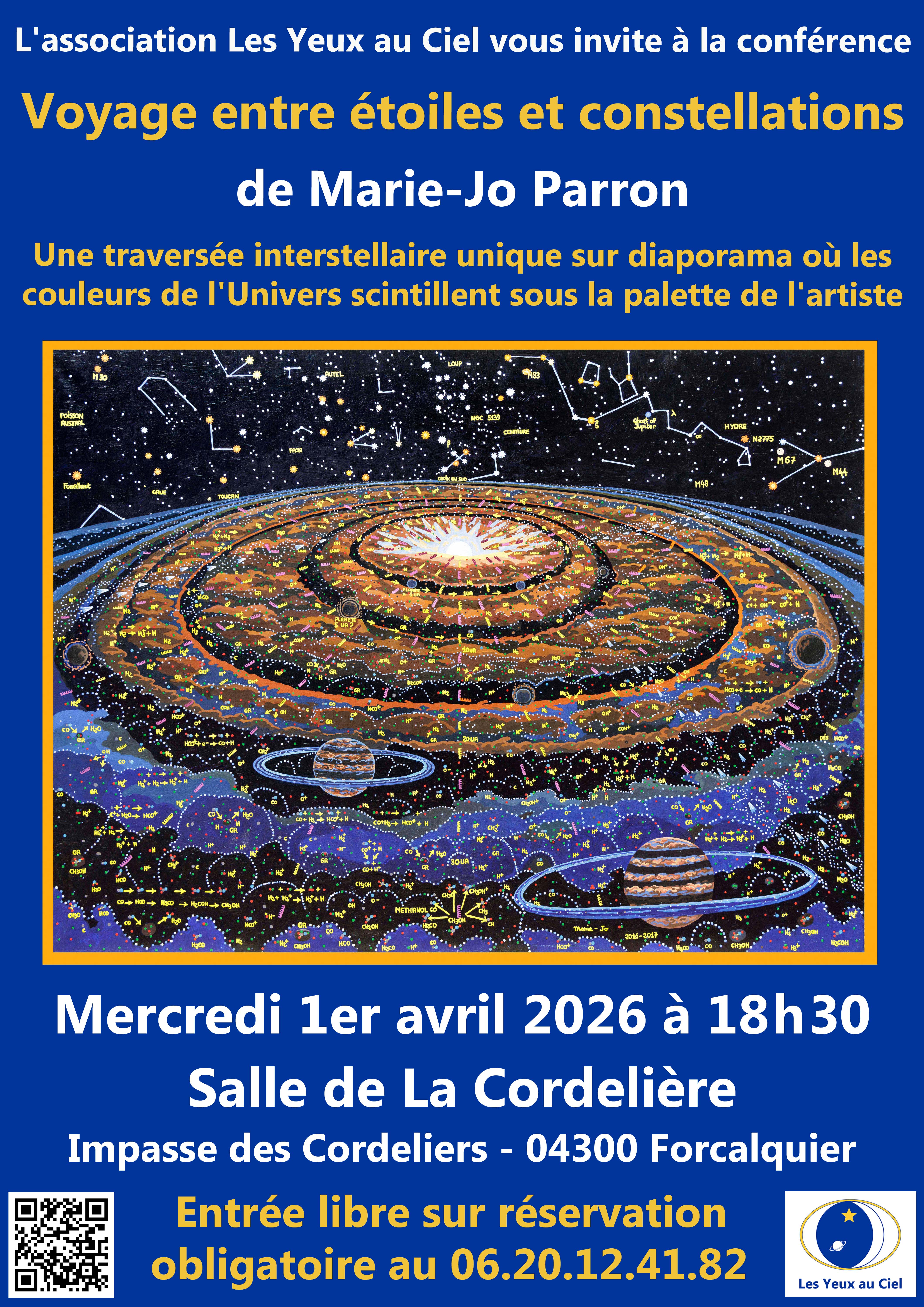 Voyage entre �toiles et constellations