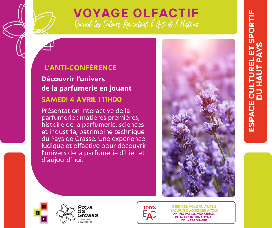 L'anti-conf�rence - D�couvrir l'univers de la parfumerie en jouant